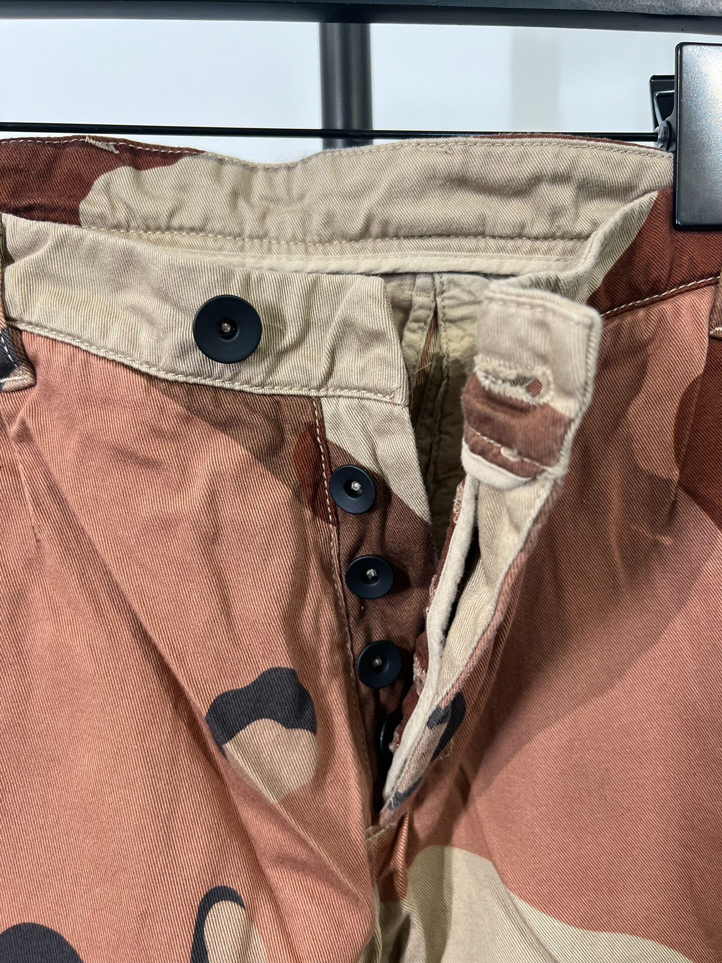 Boris Bidjan Saberi 11by bbs Camo Shorts — detail
