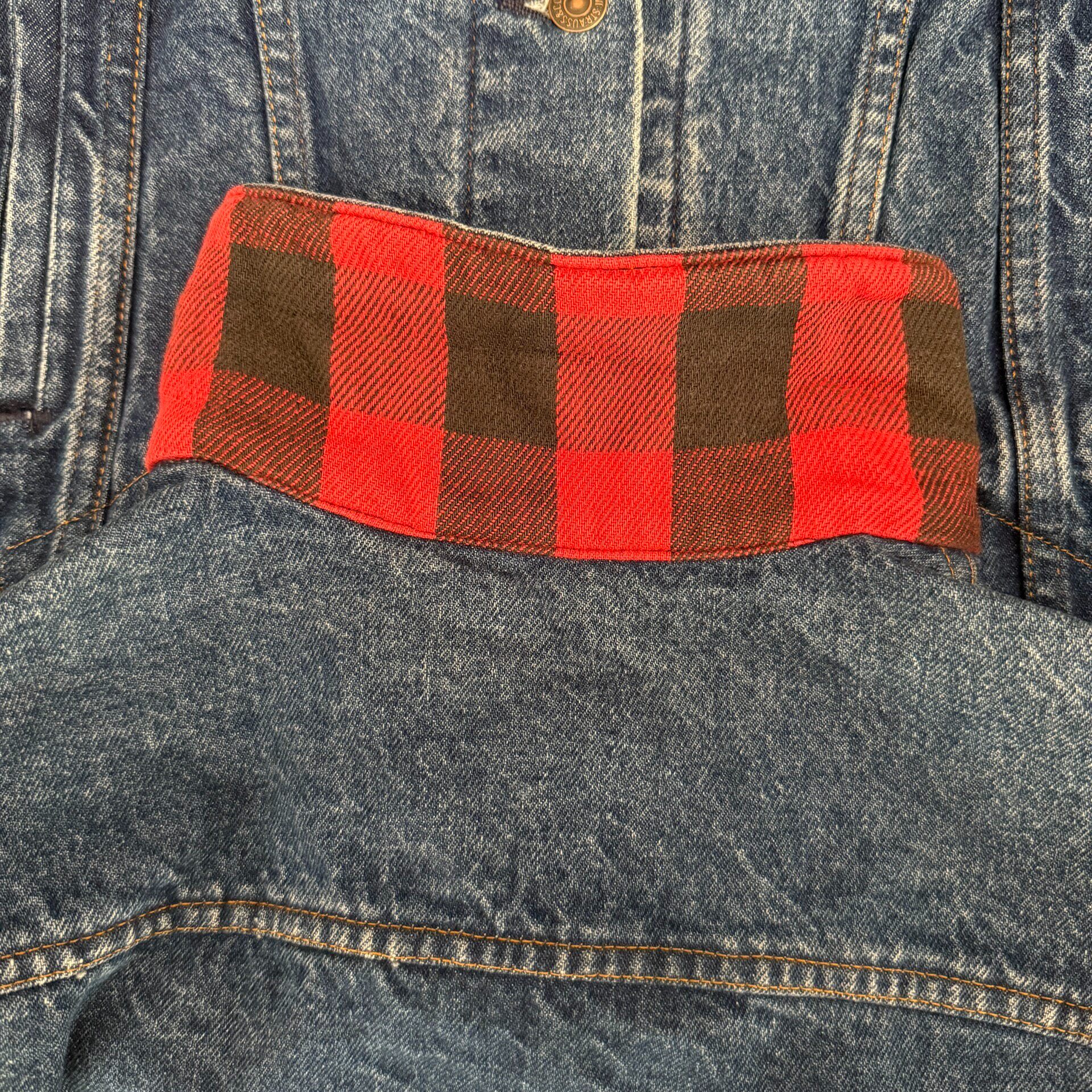 Levis Lvc 70411 Denim Jacket US Made — back