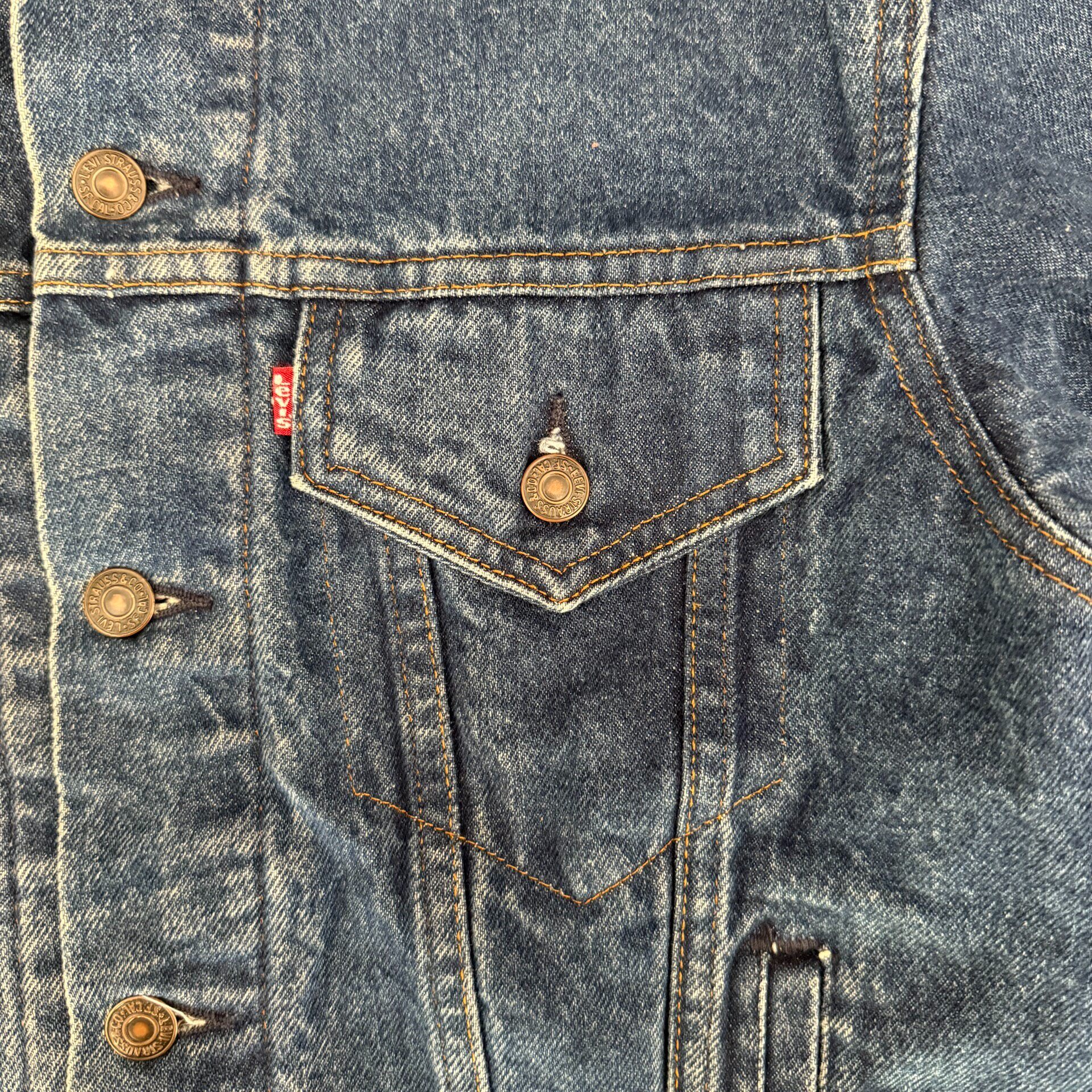Levis Lvc 70411 Denim Jacket US Made — label