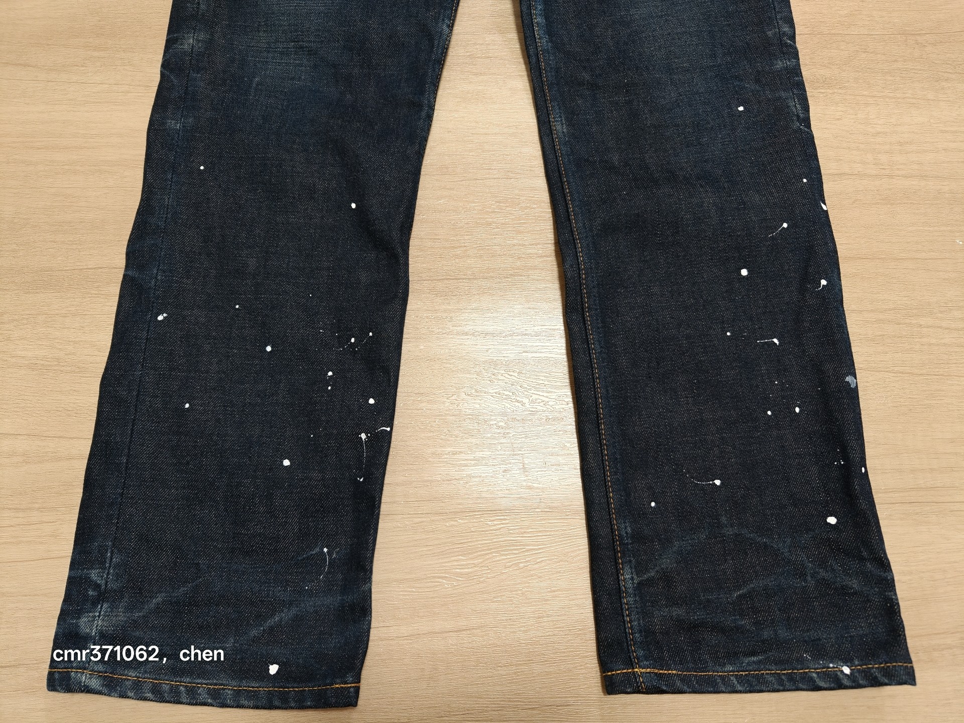 Visvim 18SS Social Sculpt 03 Jeans — back