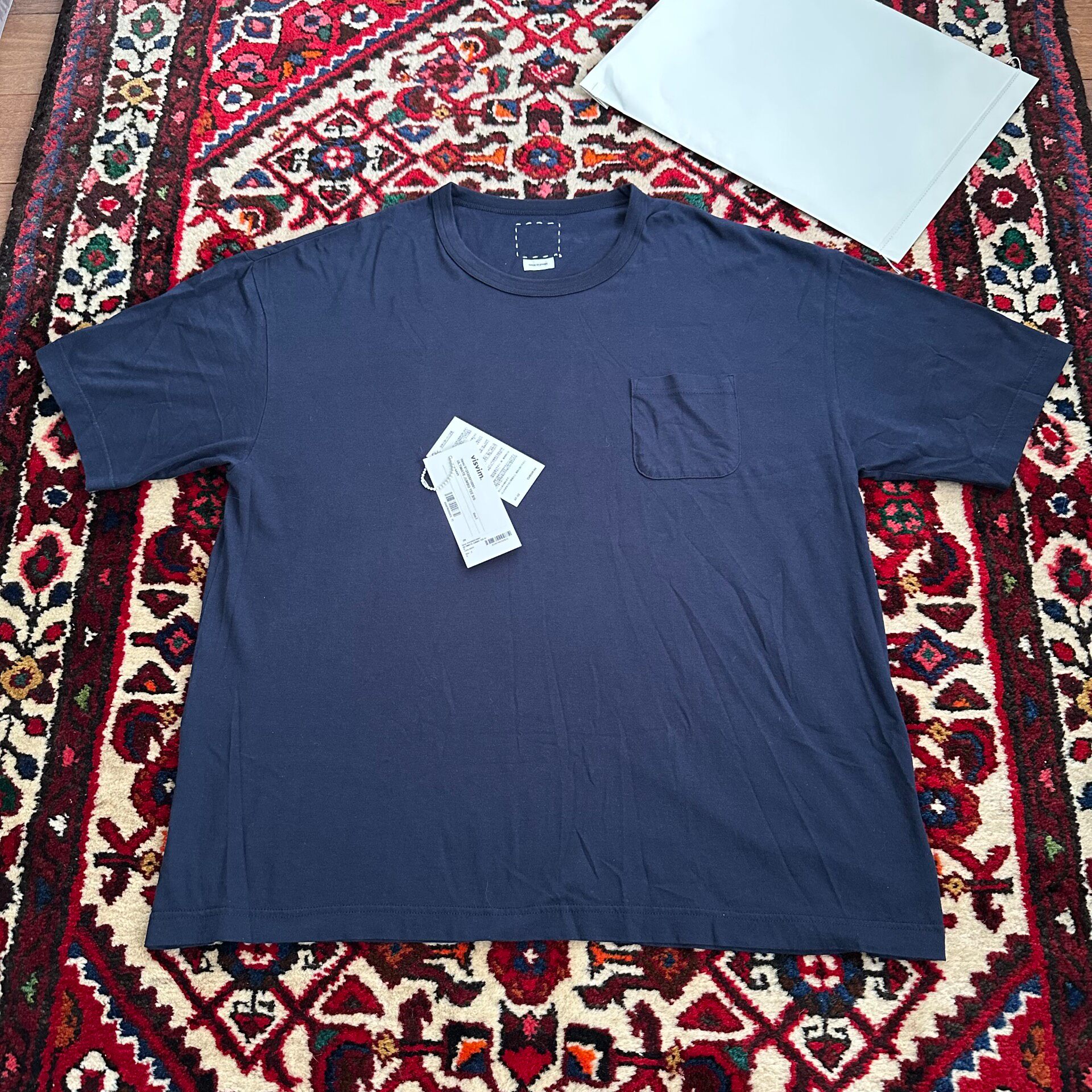 Visvim 25AW Jumbo Short Sleeve T-Shirt — front