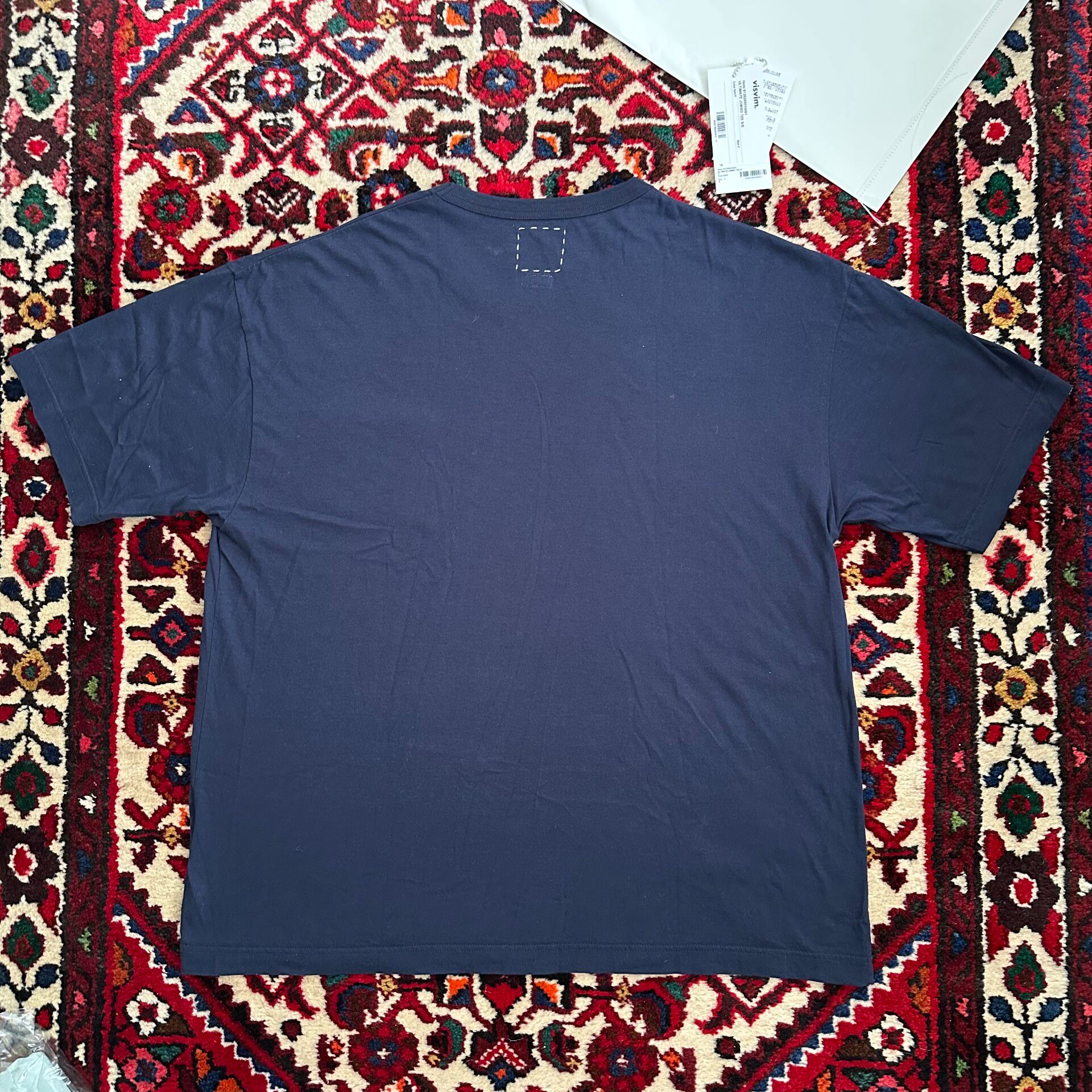 Visvim 25AW Jumbo Short Sleeve T-Shirt — detail