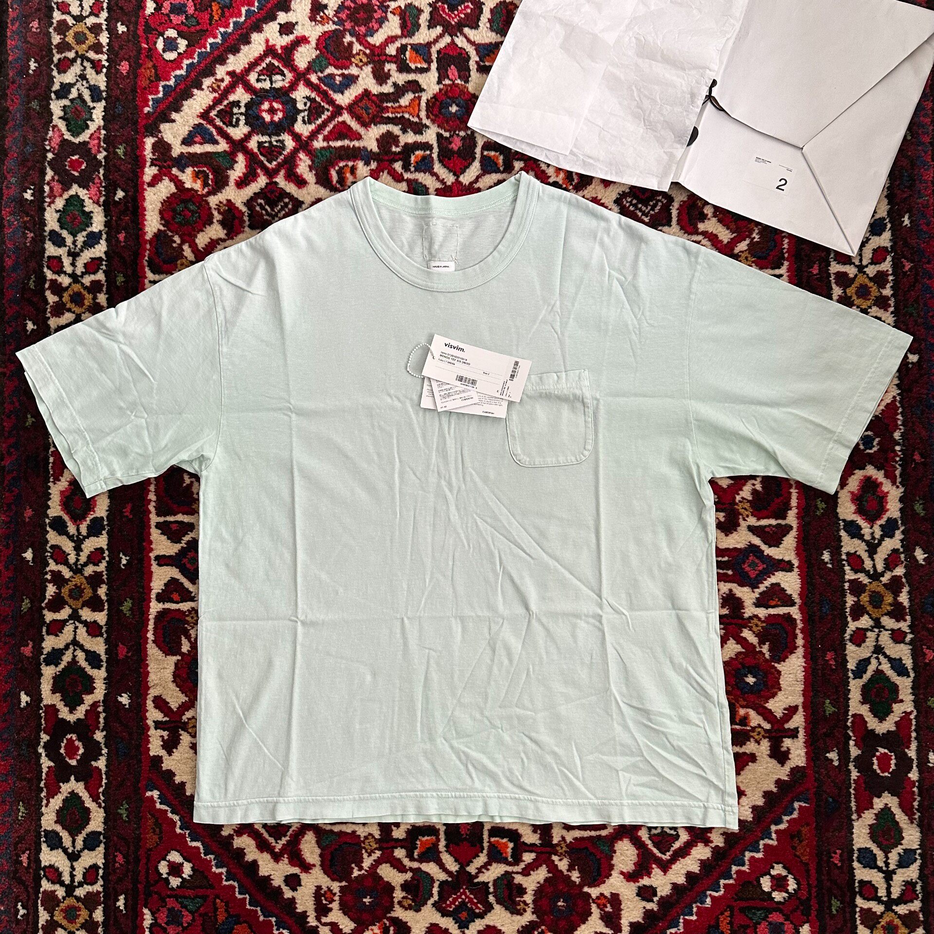Visvim 26ss Jumbo Short-Sleeve Tee — front