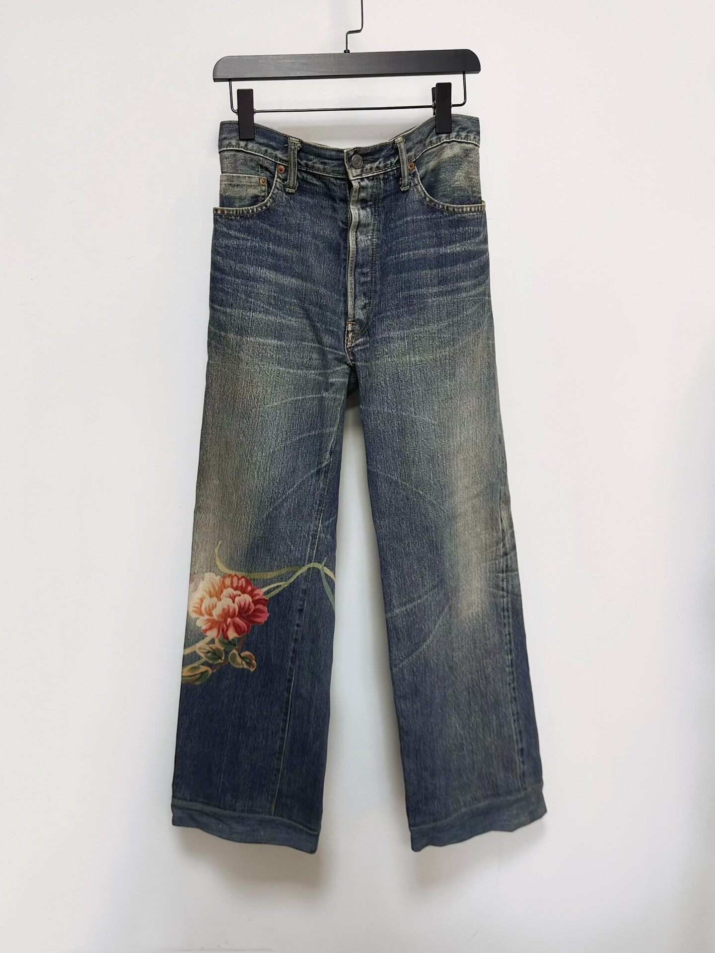 Yohji Yamamoto 02AW Yuzen Denim Jeans