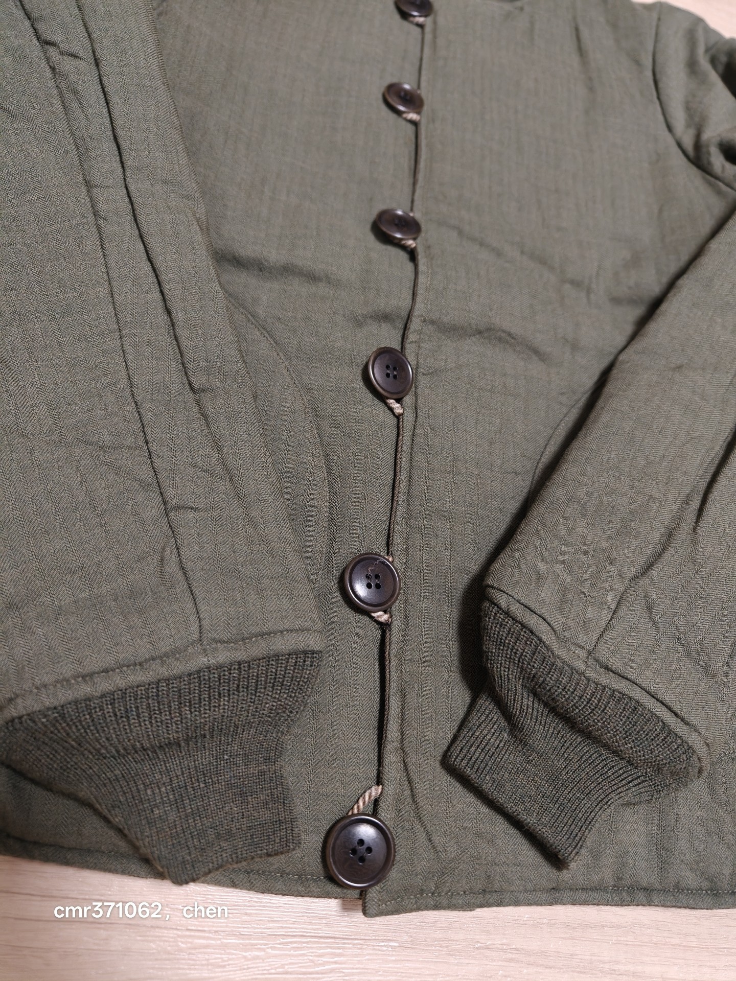 Visvim 15AW Corps Down Jacket — label