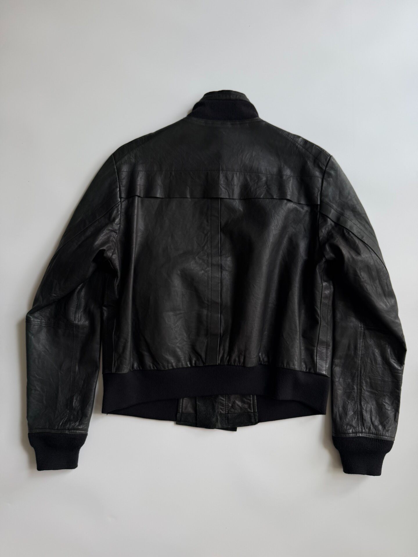 Yohji Yamamoto Y’s for Men Leather Jacket — front