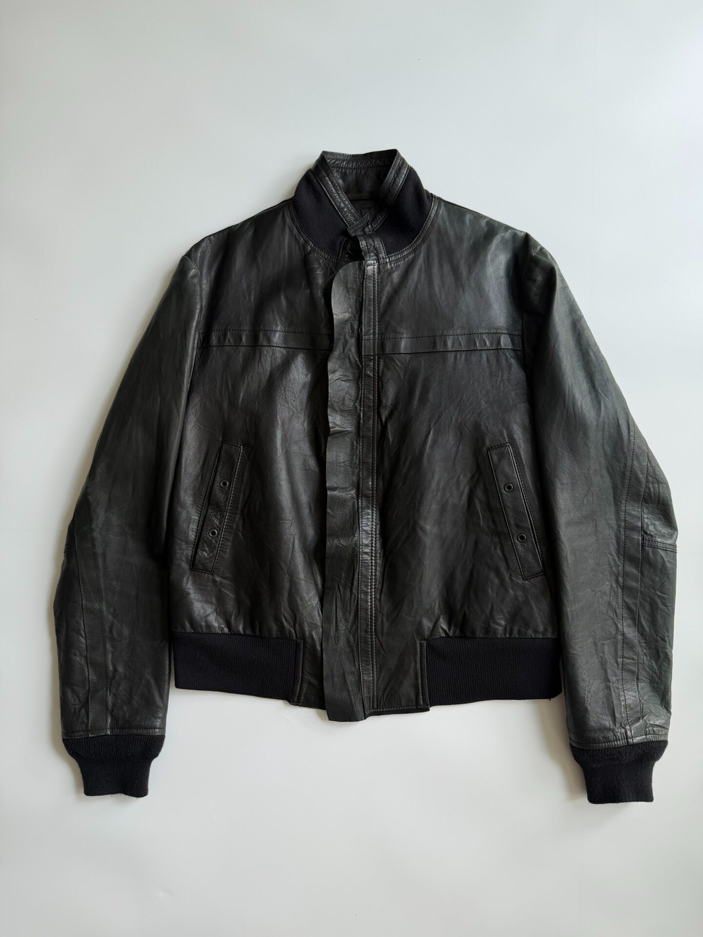 Yohji Yamamoto Y’s for Men Leather Jacket