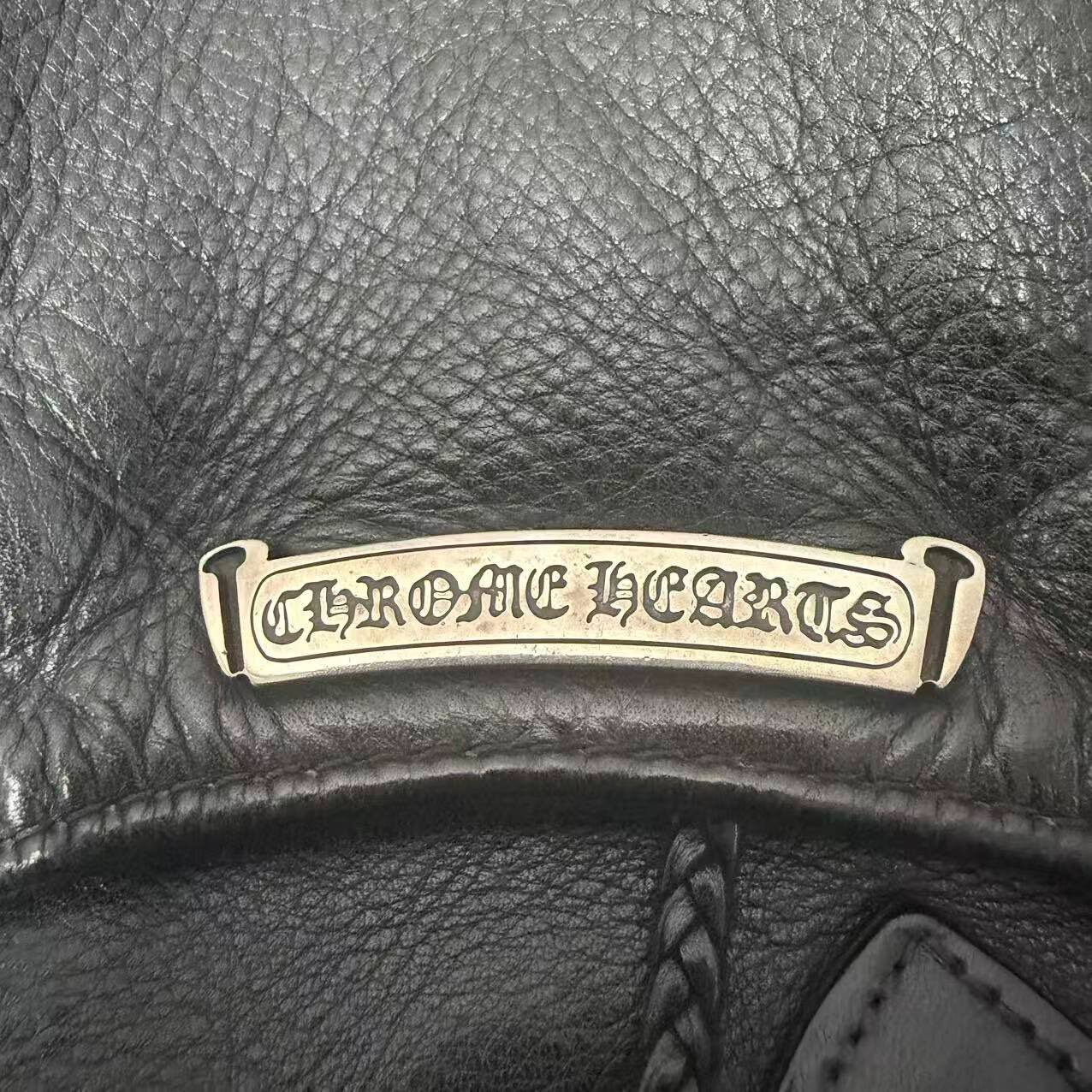 Chrome Hearts Scout Flower Flame Backpack — back