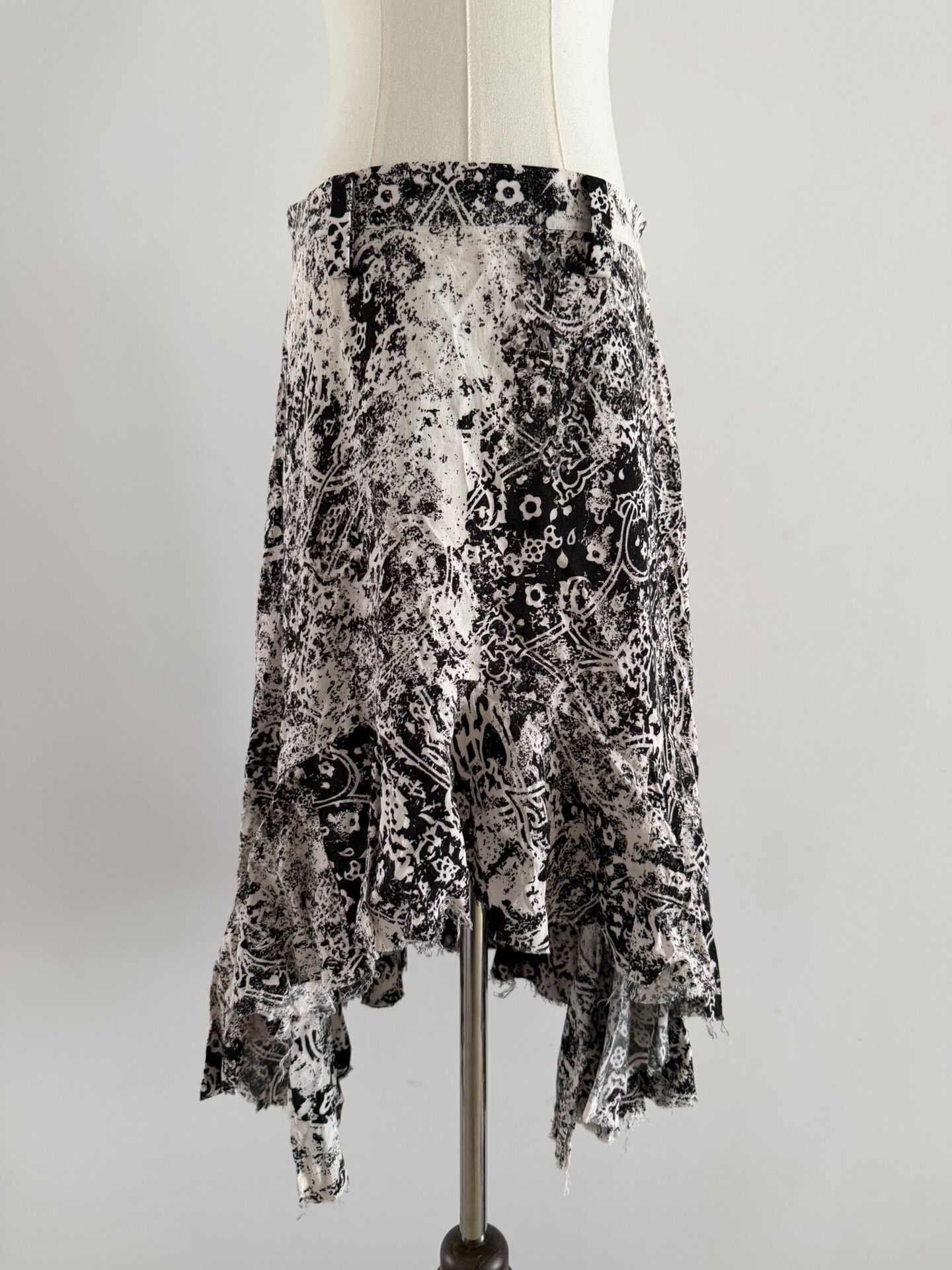 Y's Yohji Yamamoto Irregular Midi Skirt