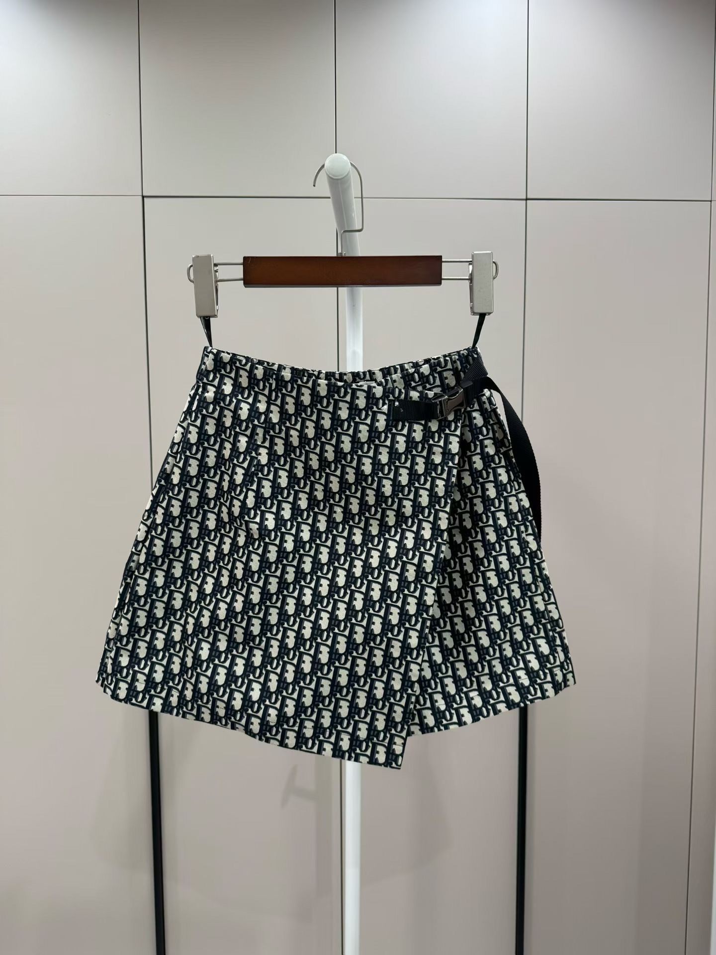 Dior Full Monogram Skirt Short