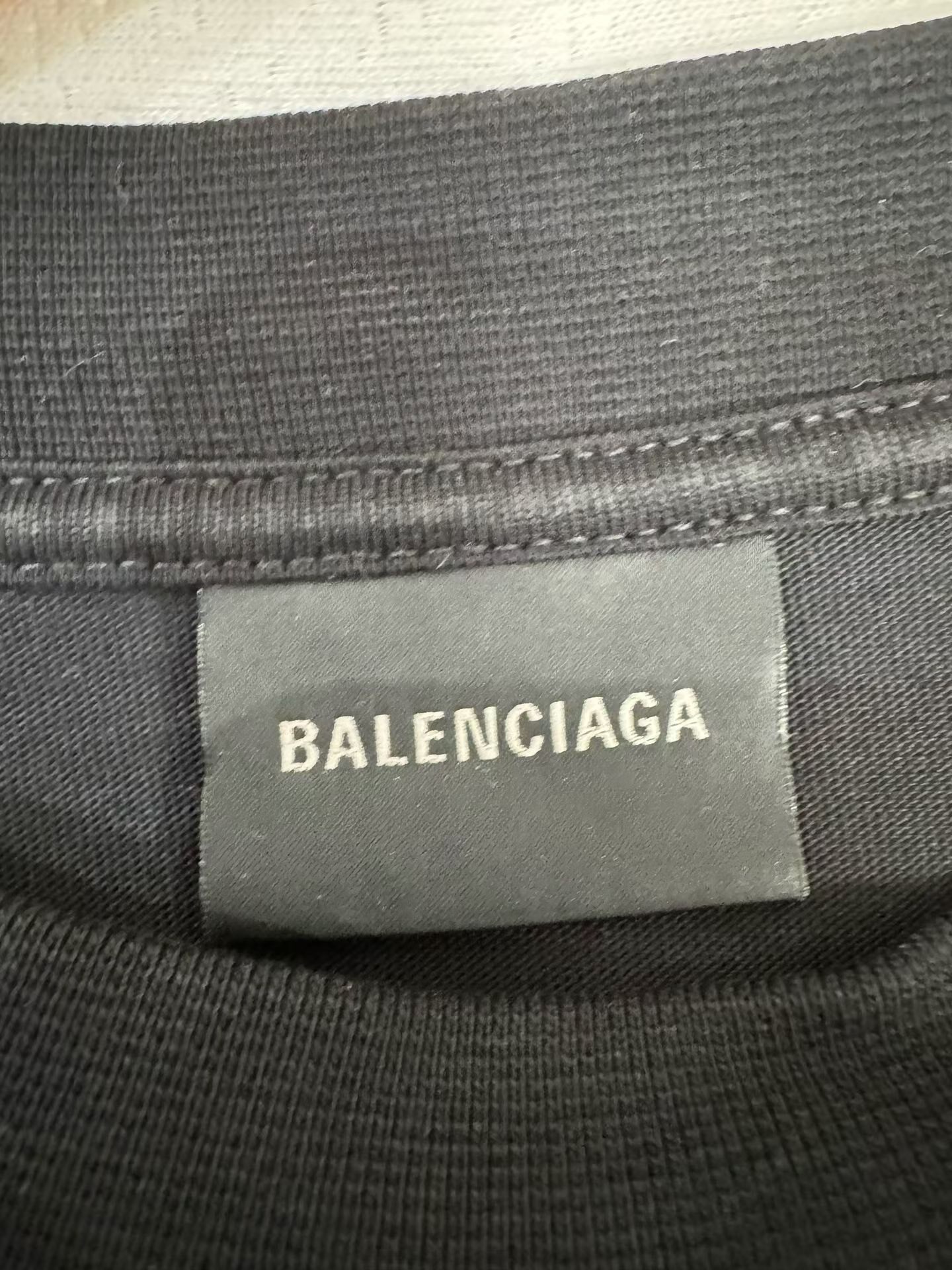 Balenciaga Tape Coke Short Sleeve T-Shirt — detail