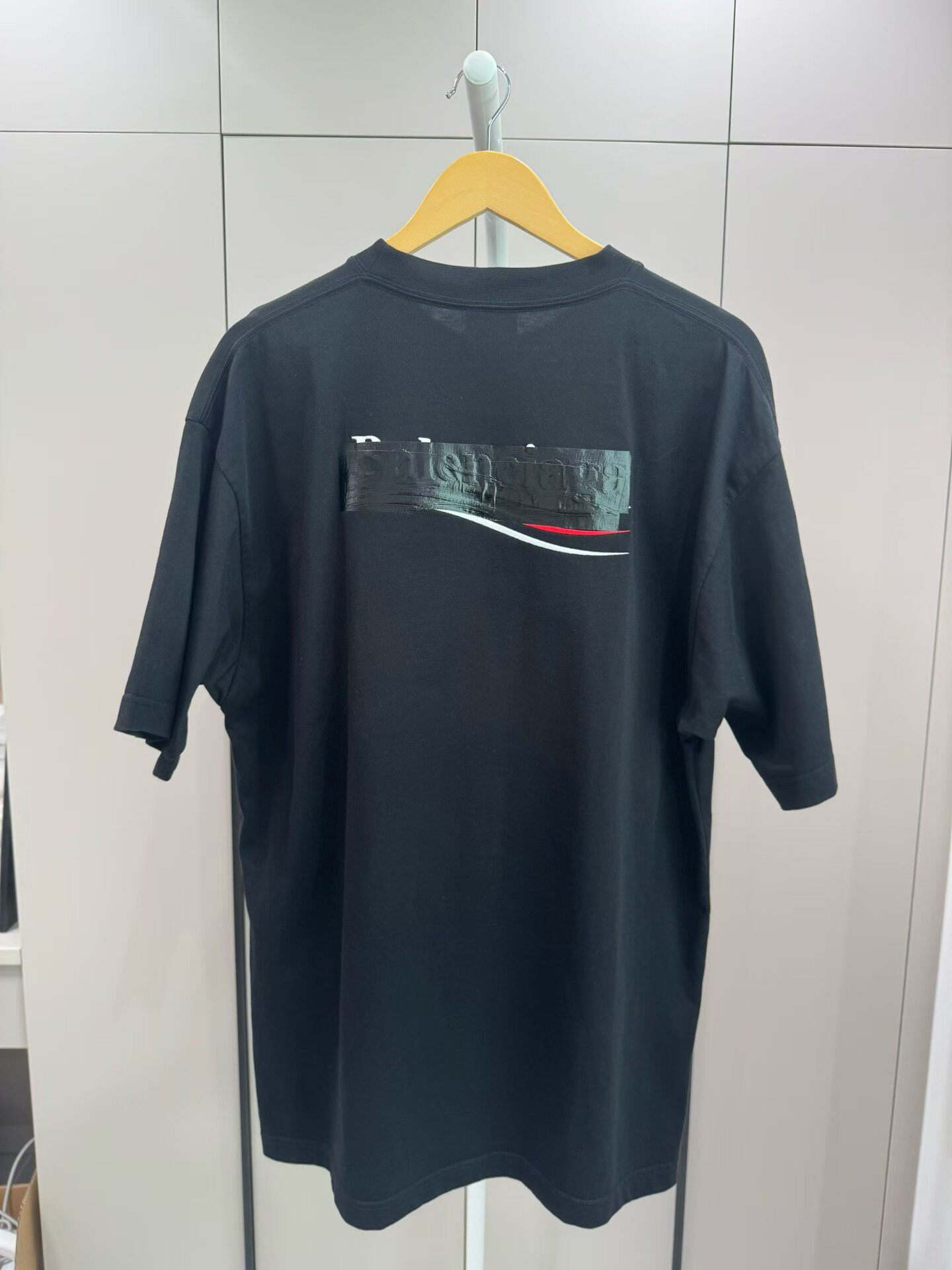 Balenciaga Tape Coke Short Sleeve T-Shirt — front