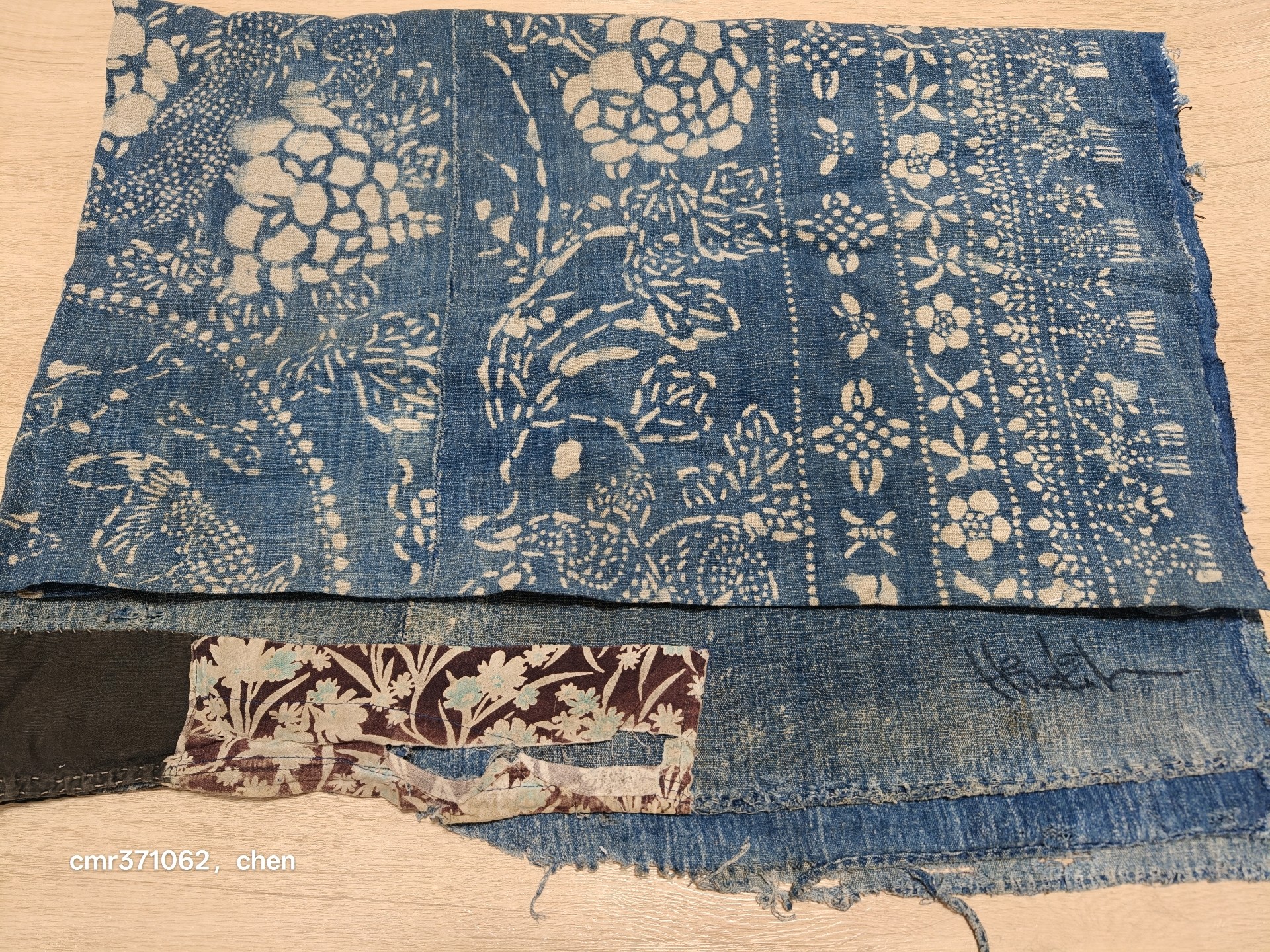 Visvim Indigo Kofu Textile Floral Prints