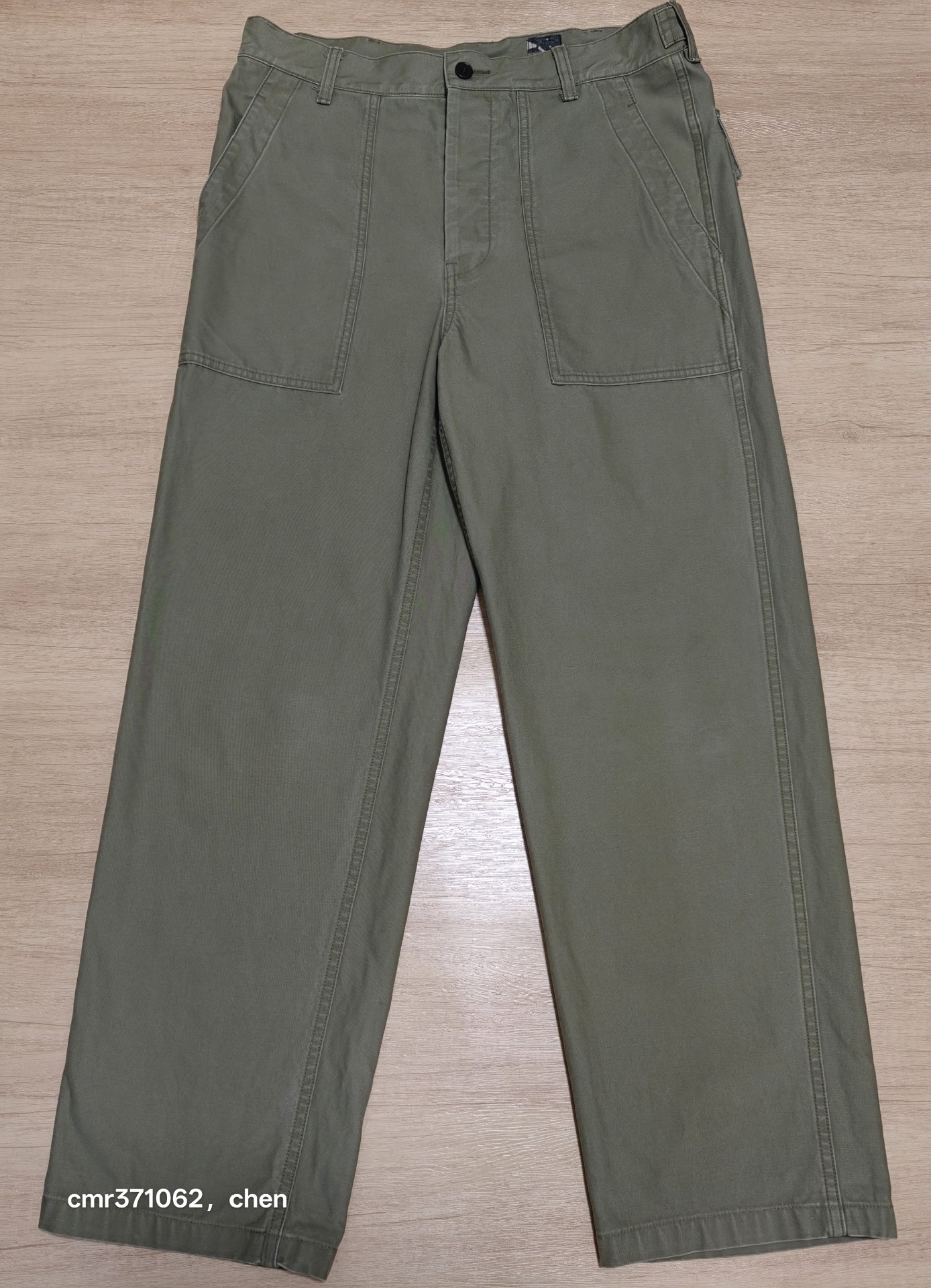 Visvim 22 ICT Alda Pants Olive Green