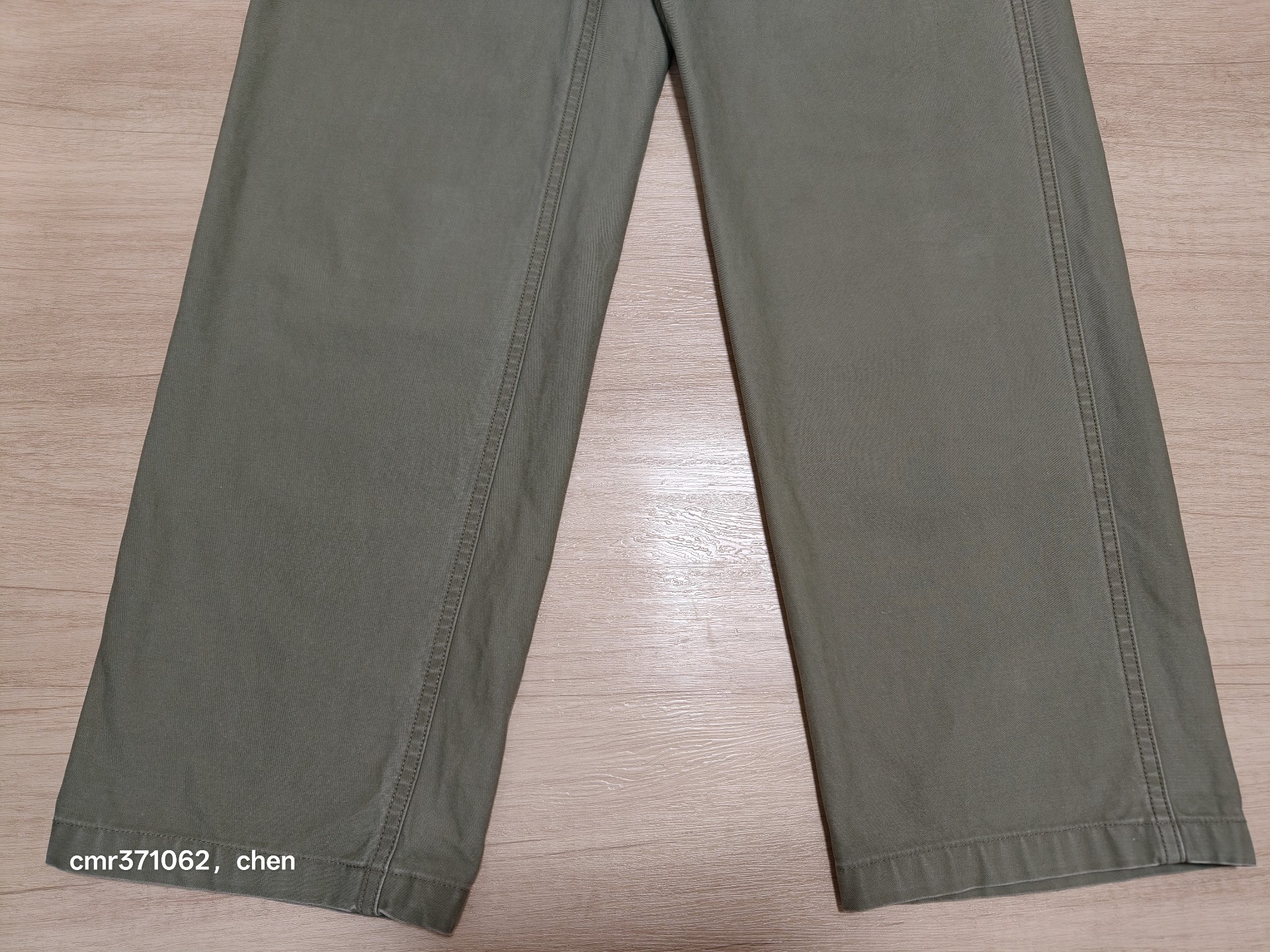 Visvim 22 ICT Alda Pants Olive Green — front