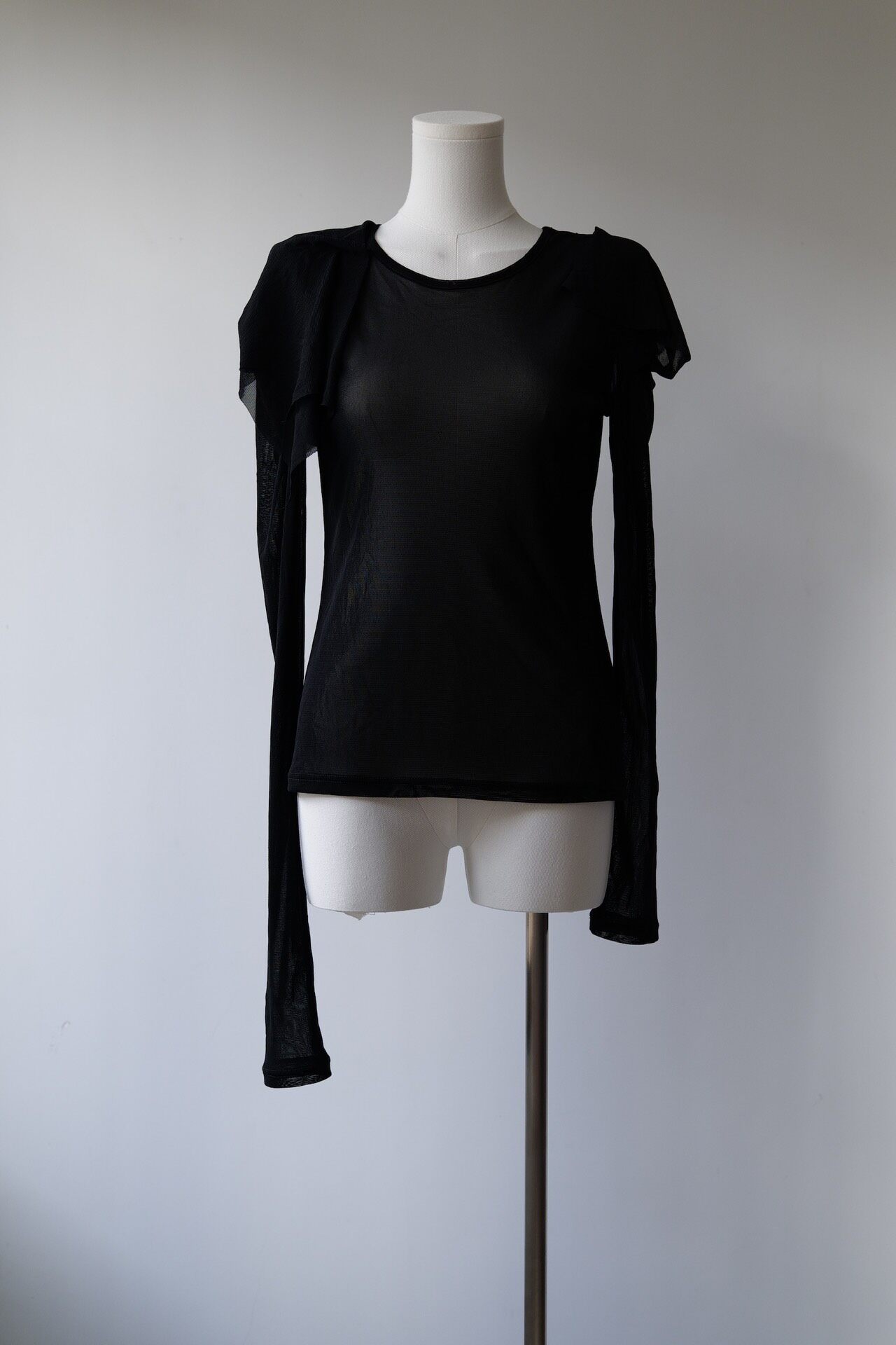 Yohji Yamamoto Sheer Mesh Top