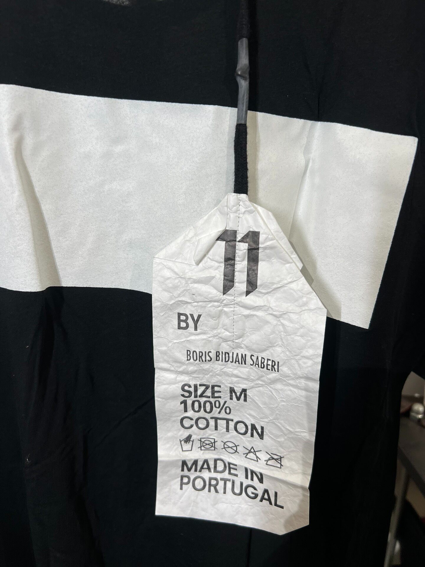 Boris Bidjan Saberi 11by TS3 T-shirt — back