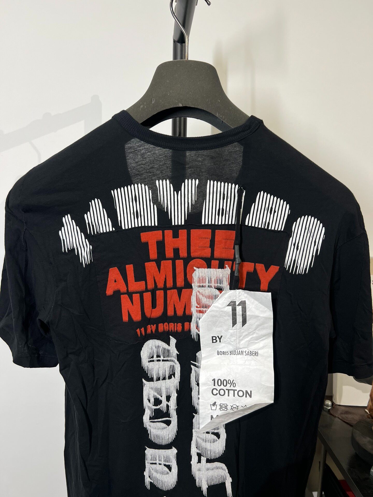 11 by Boris Bidjan Saberi T-Shirt — detail