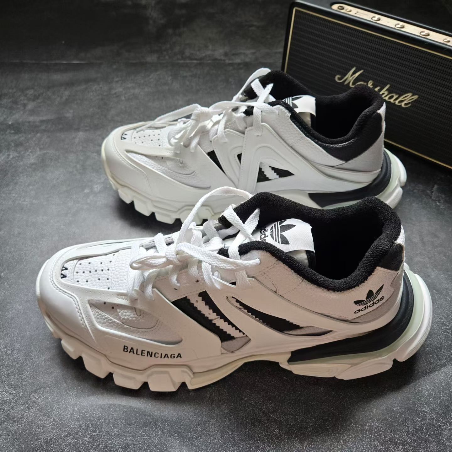 Balenciaga x Adidas Track Dad Sneakers