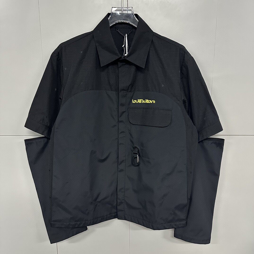 Louis Vuitton Detachable Sleeve Shirt Jacket — detail