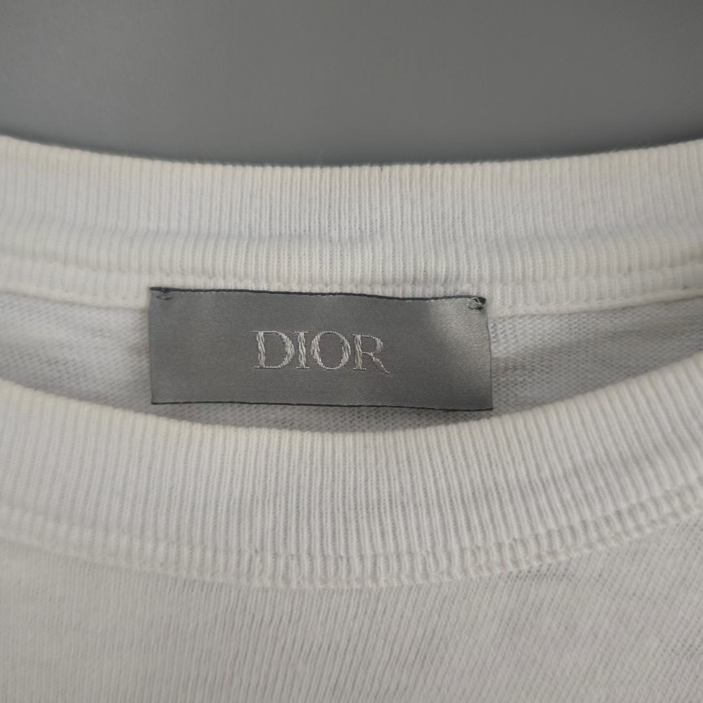 Dior Men's Short-Sleeve Logo T-Shirt — back