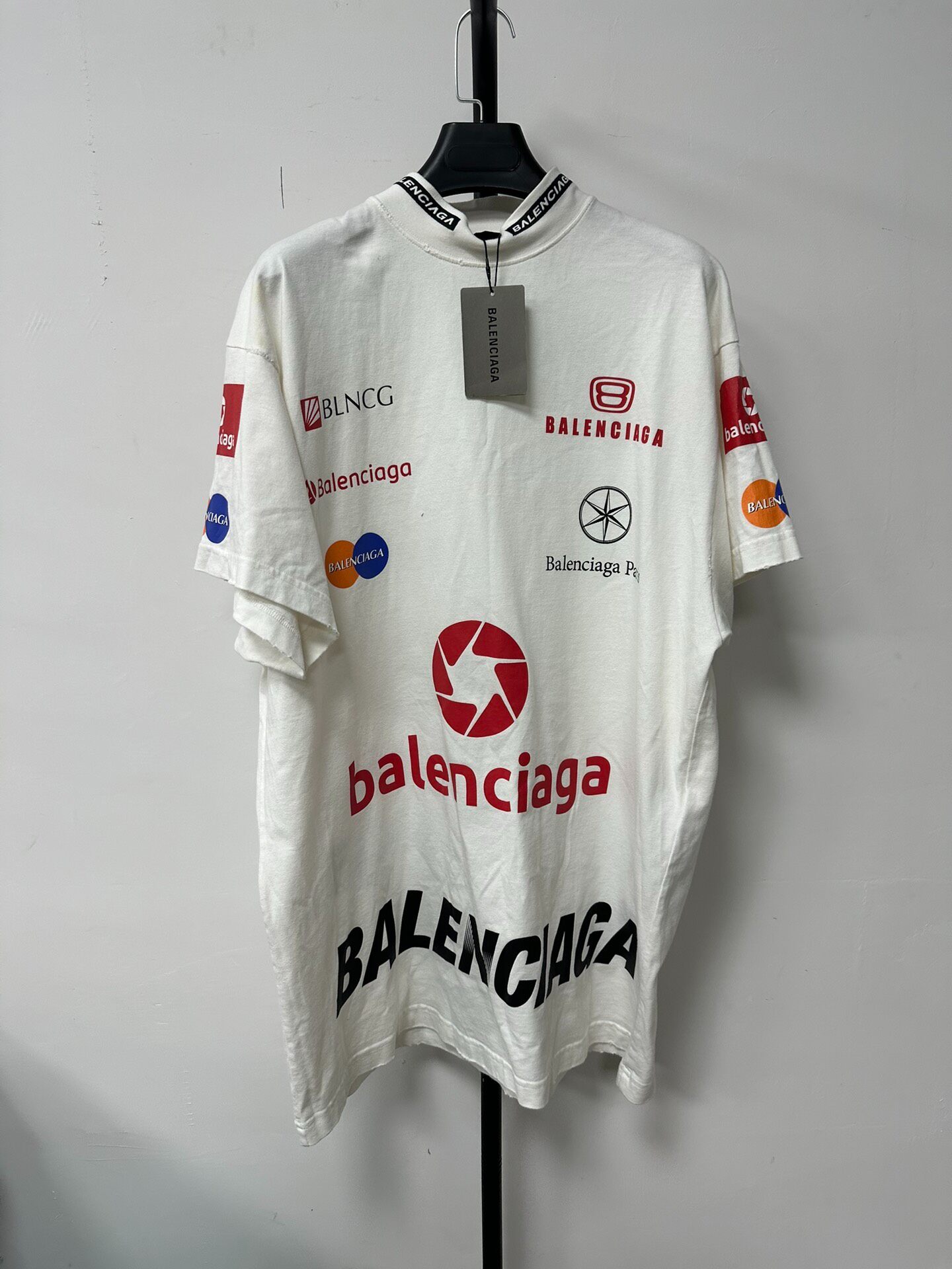 Balenciaga TOP LEAGUE Logo T-Shirt