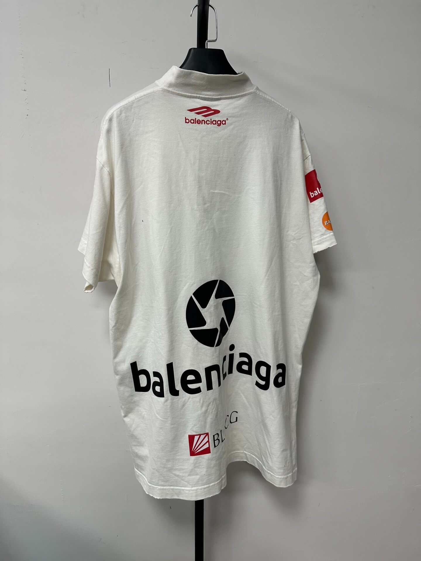 Balenciaga TOP LEAGUE Logo T-Shirt — front