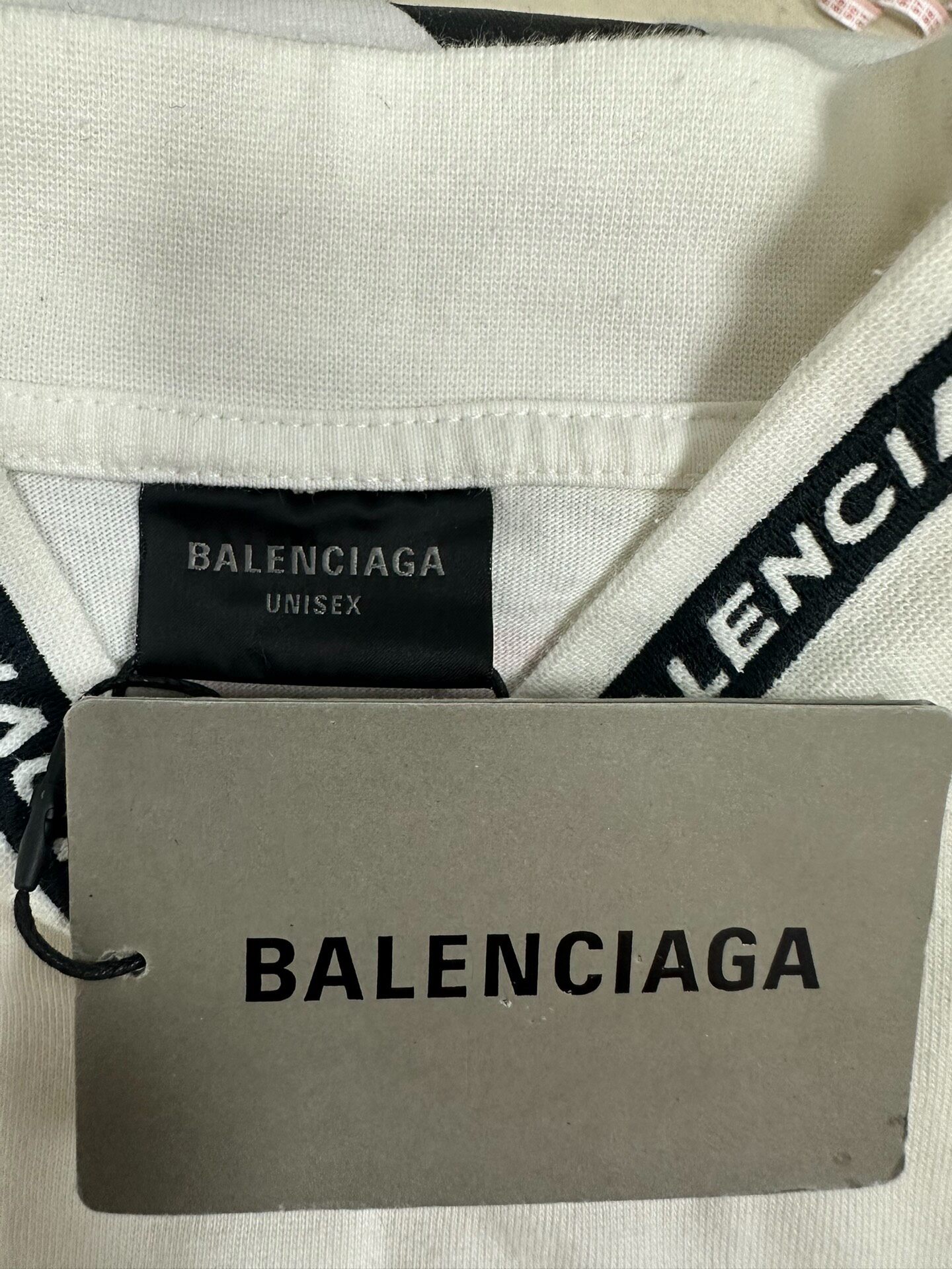 Balenciaga TOP LEAGUE Logo T-Shirt — label