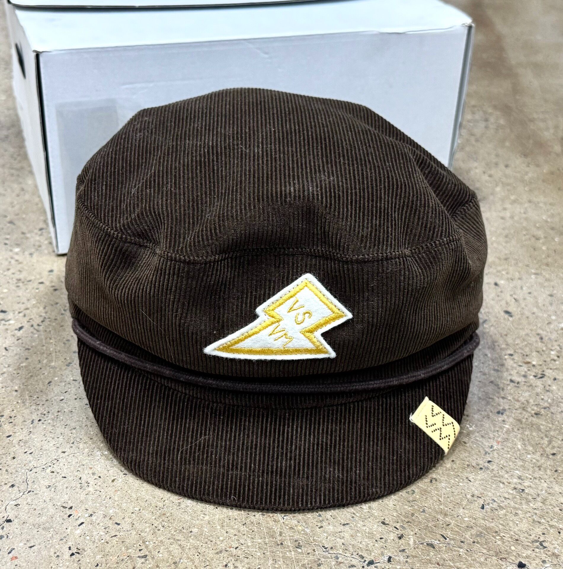 Visvim 20AW Corduroy Biker Hat — front