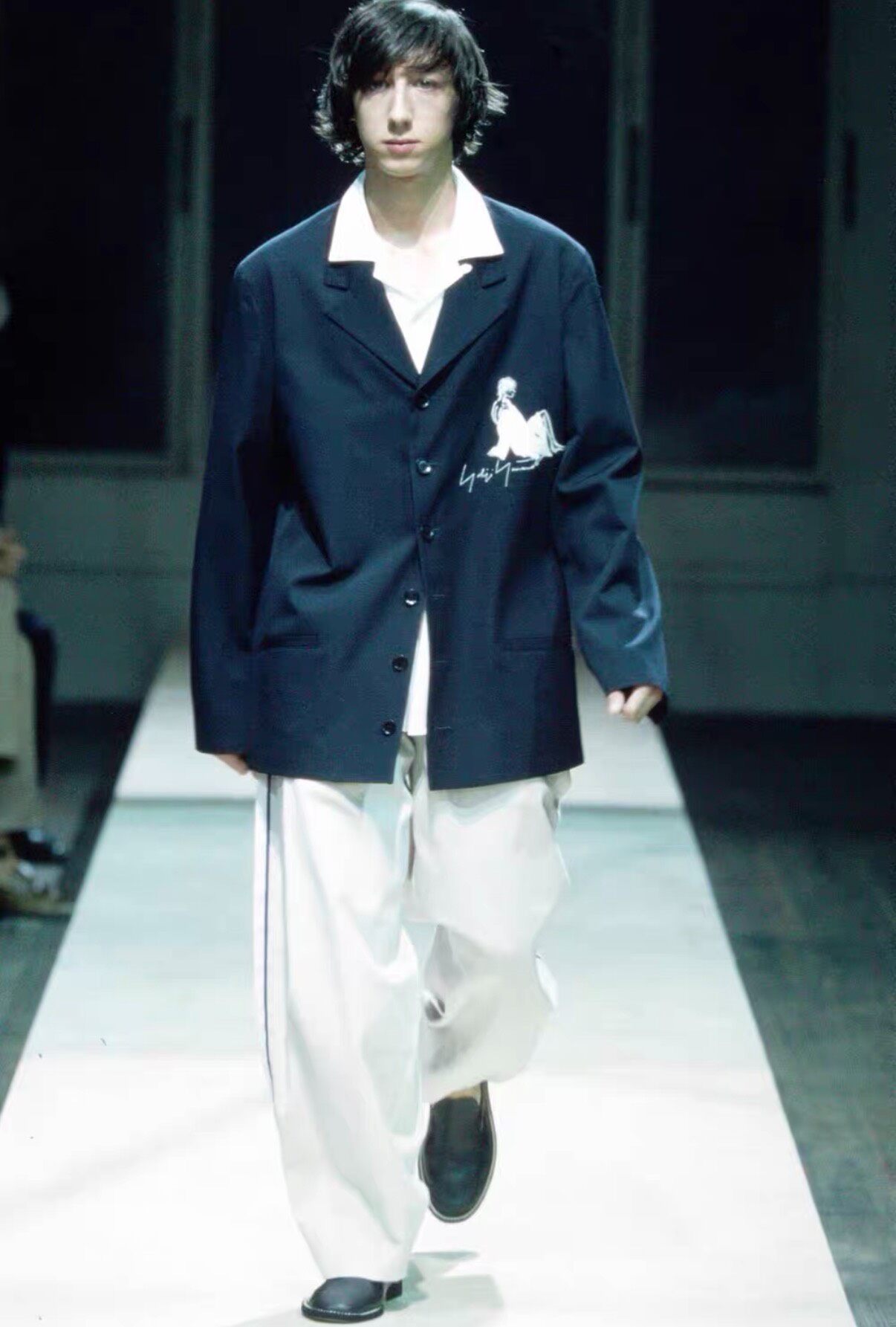 Yohji Yamamoto 24AW Triacetate Blazer — back