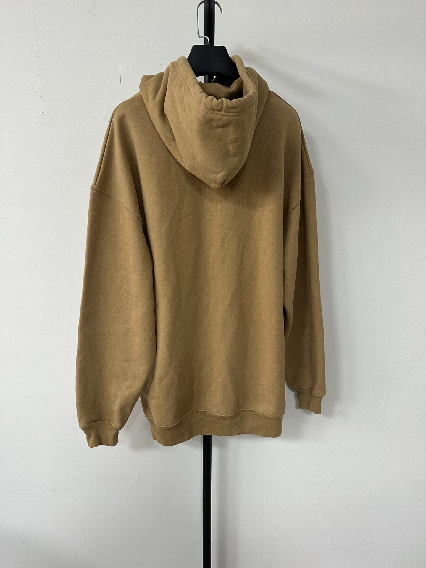 Balenciaga Beige Loose Hoodie — front