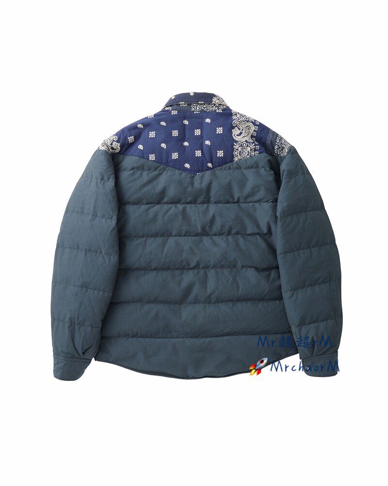 Visvim ICT Kerchief Down Jacket — front