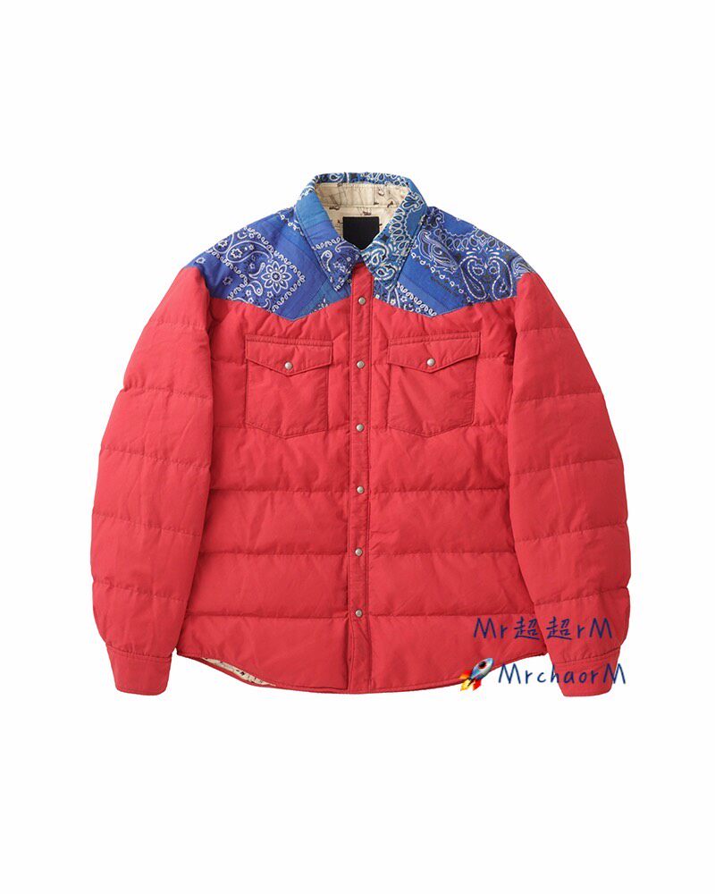 Visvim ICT Kerchief Down Jacket — back