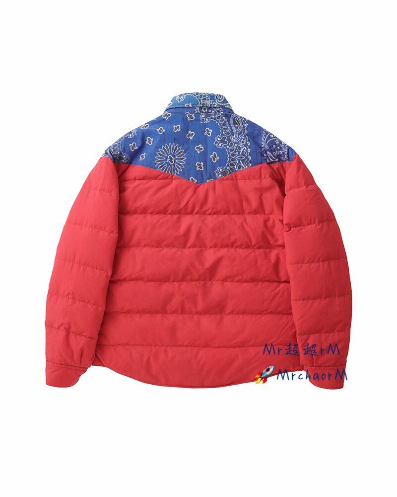Visvim ICT Kerchief Down Jacket — label