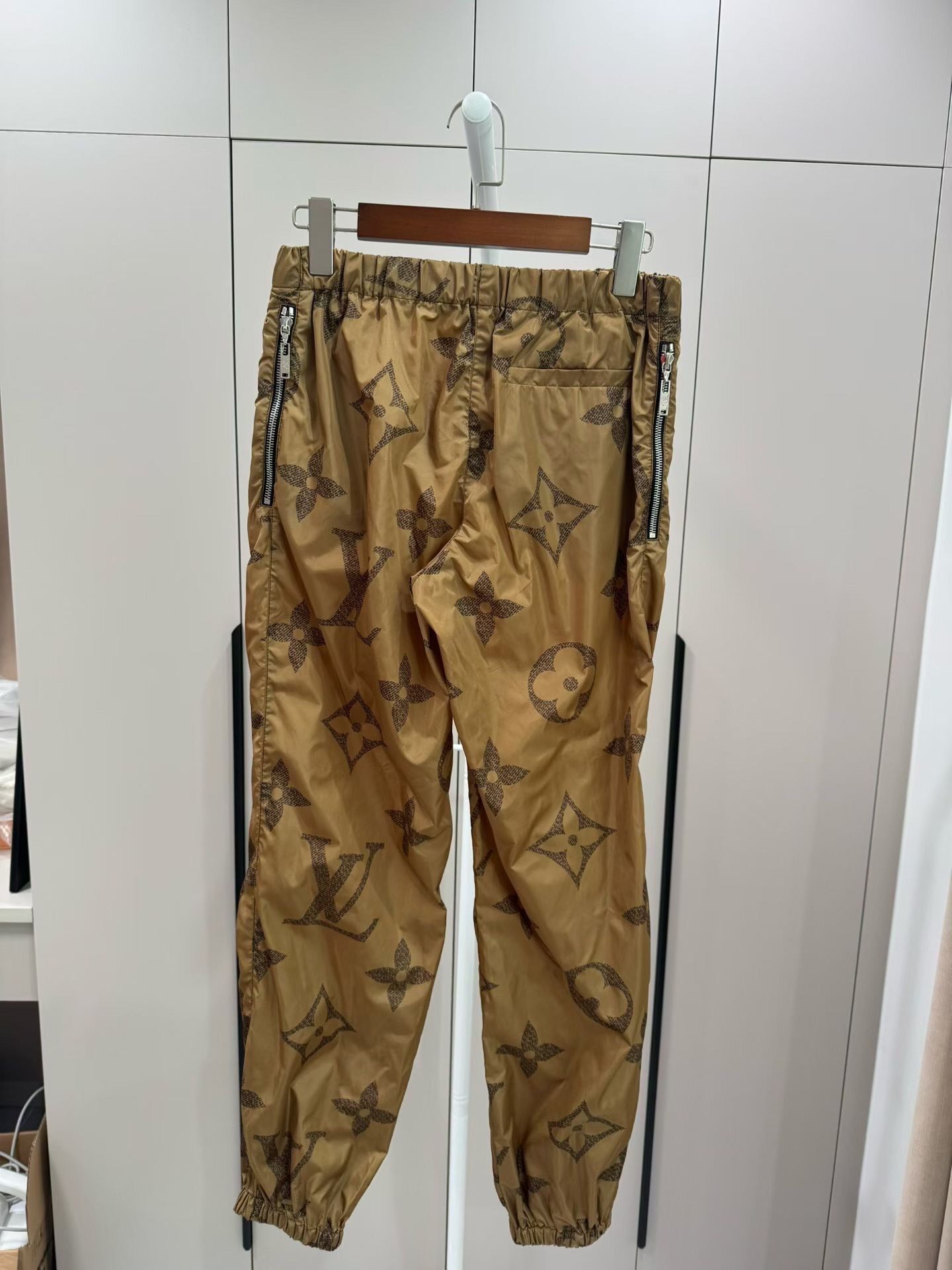 Louis Vuitton Monogram Windbreaker Pants — front