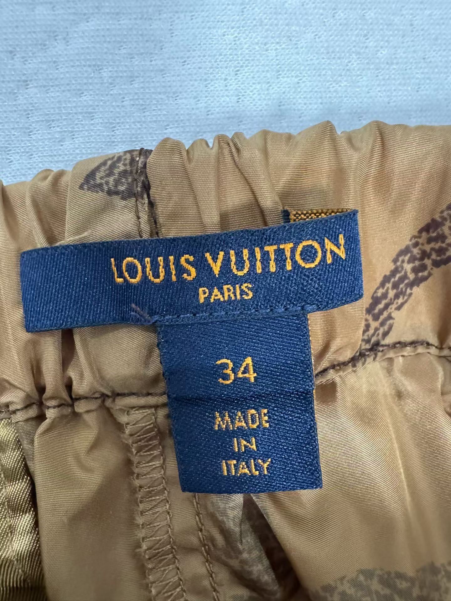 Louis Vuitton Monogram Windbreaker Pants — detail