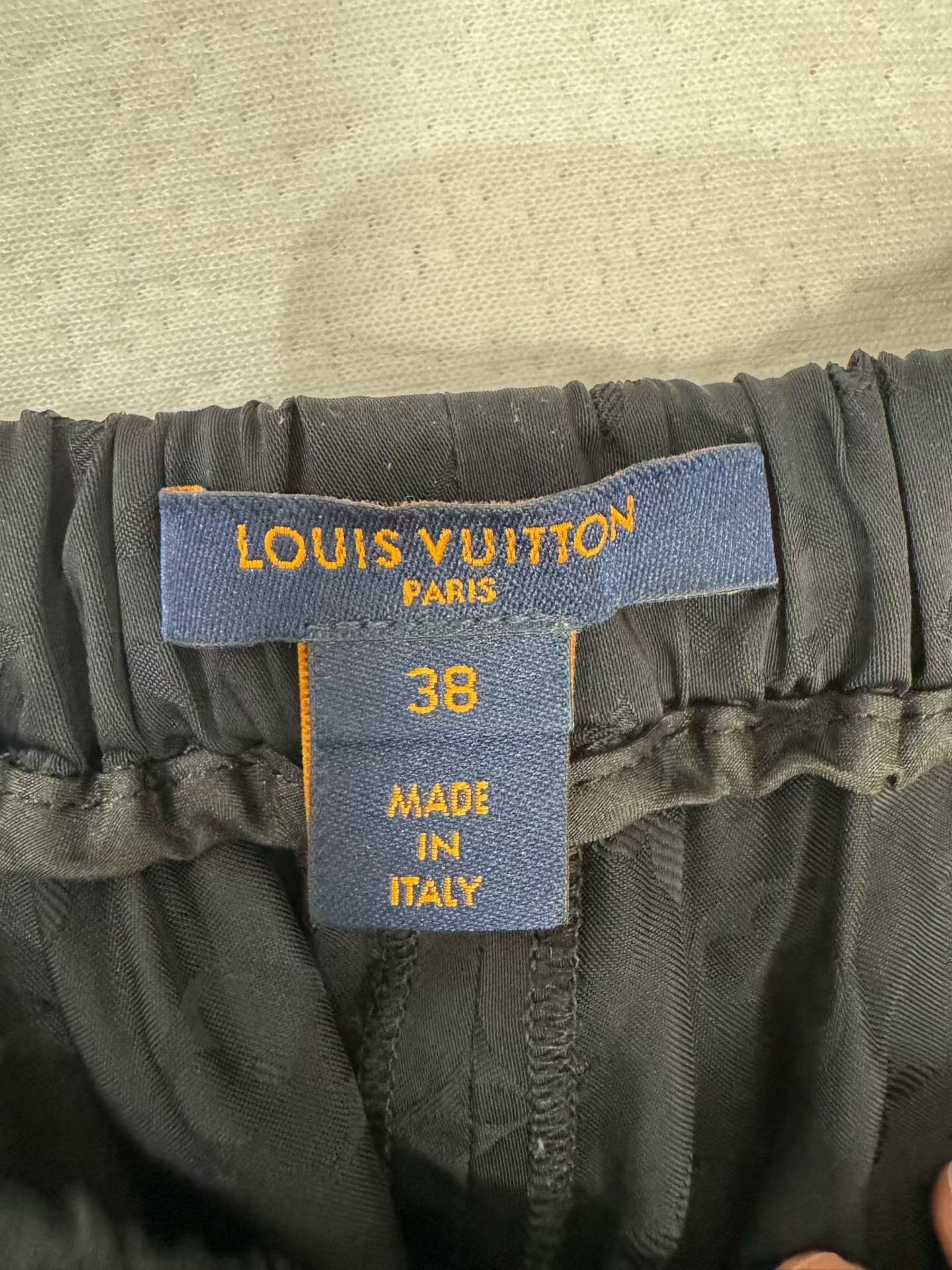 Louis Vuitton Subtle Monogram Casual Pants — back