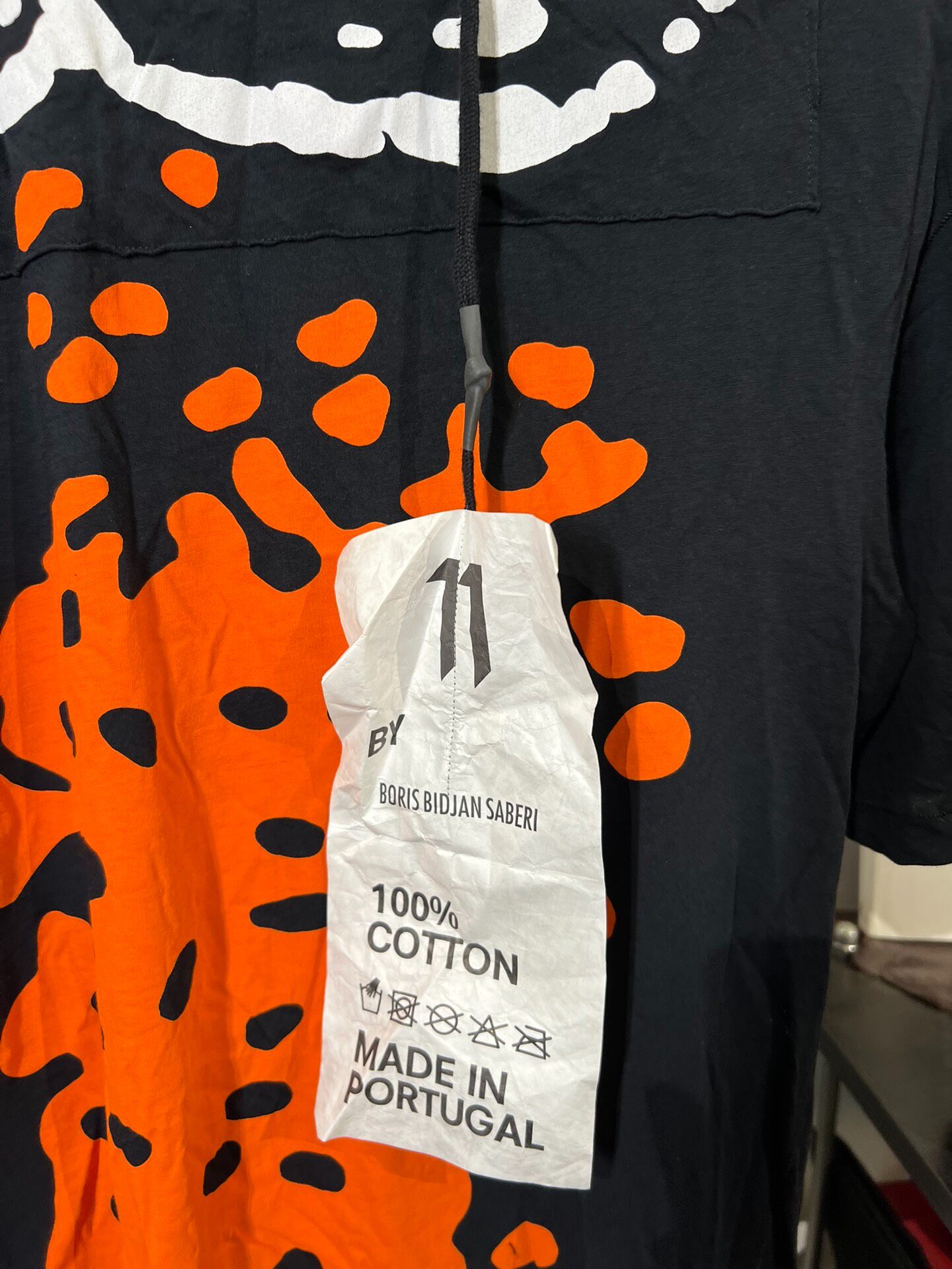Boris Bidjan Saberi TS3 T-Shirt — back