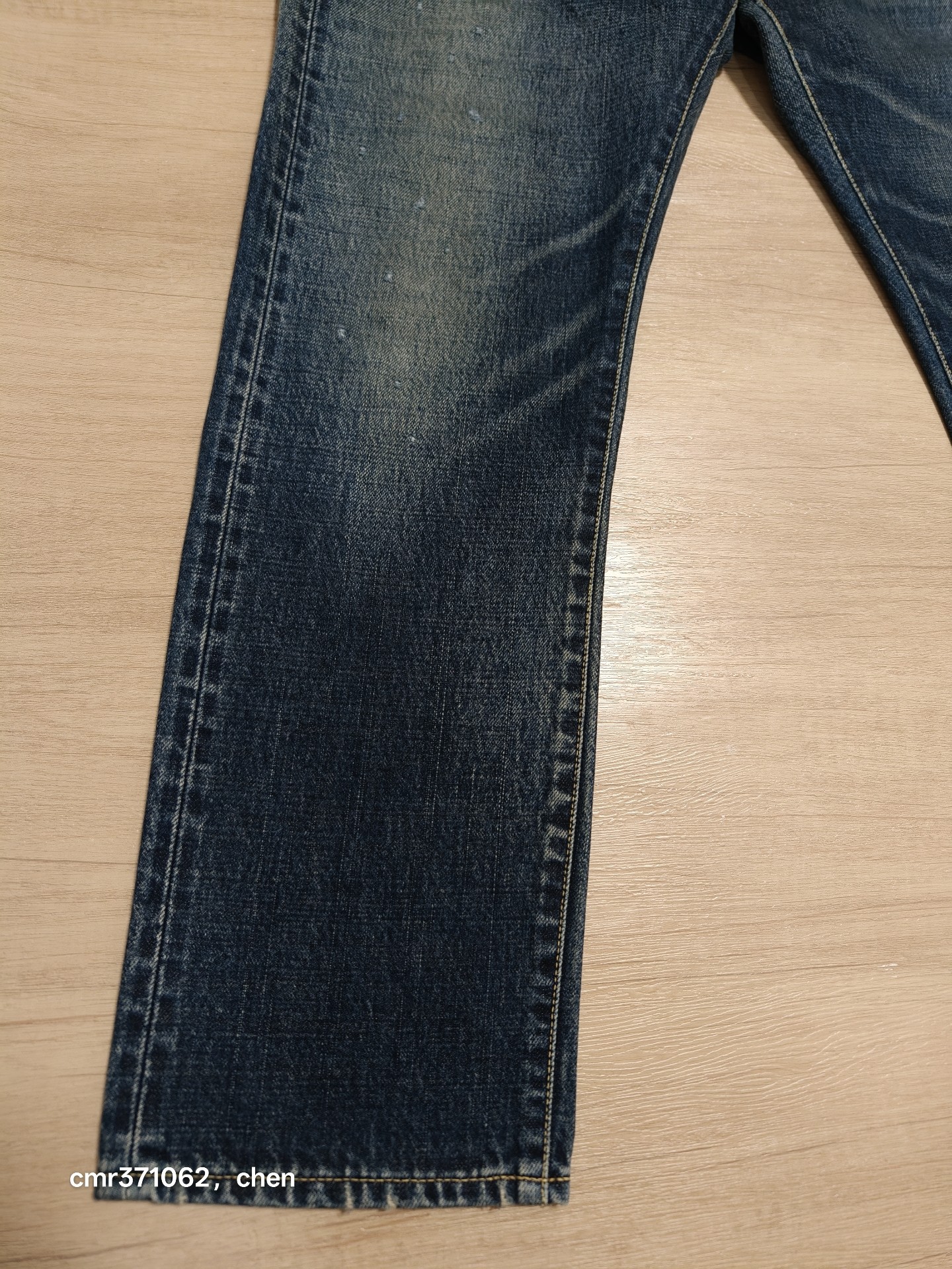 Visvim 19AW D21 Distressed Jeans — detail