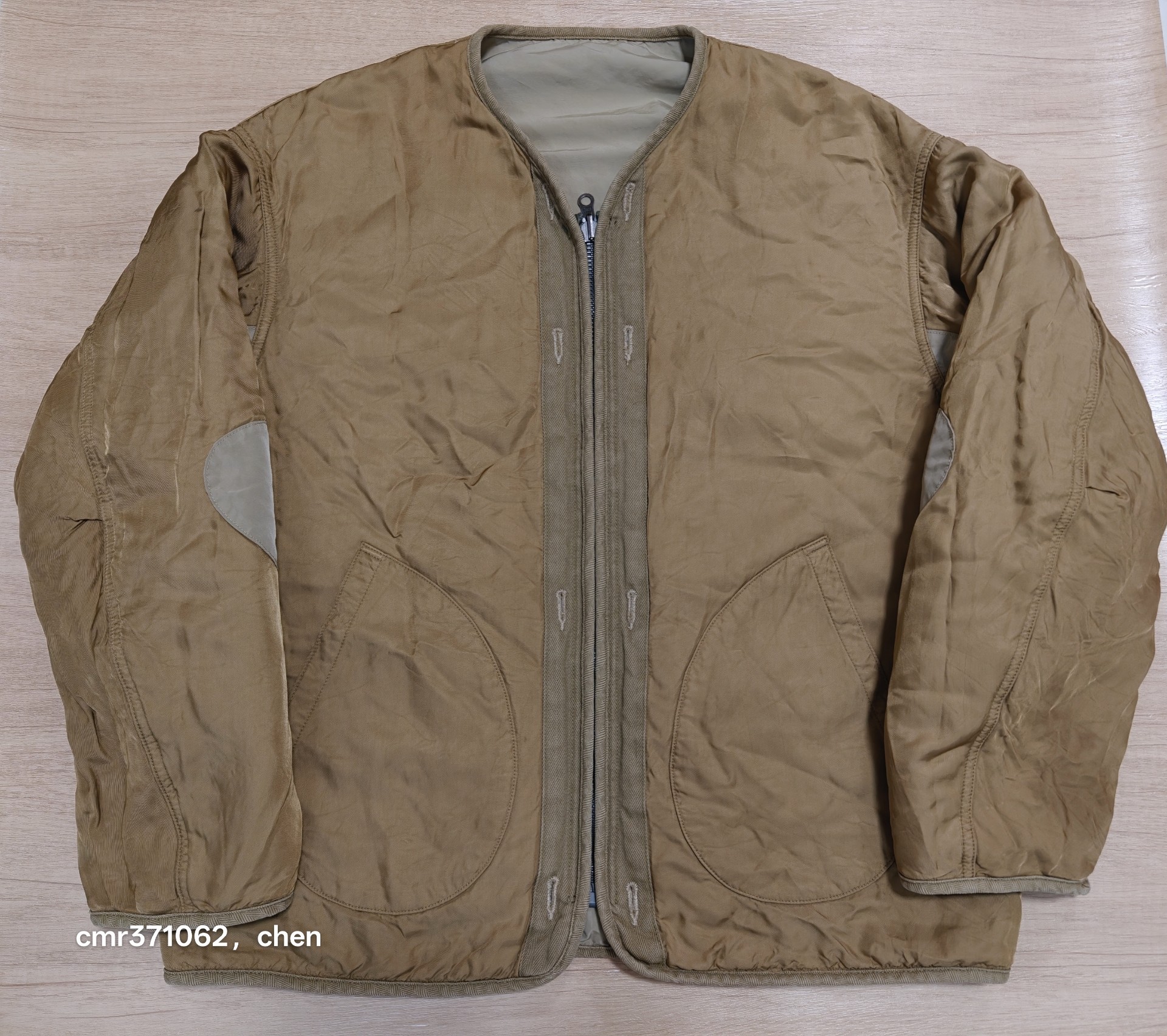 Visvim 21AW Reversible Iris Jacket — label