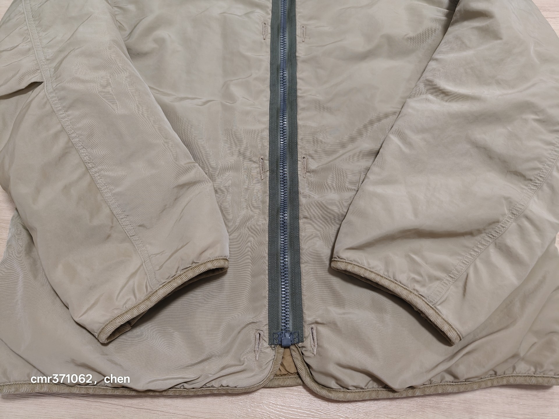 Visvim 21AW Reversible Iris Jacket — detail