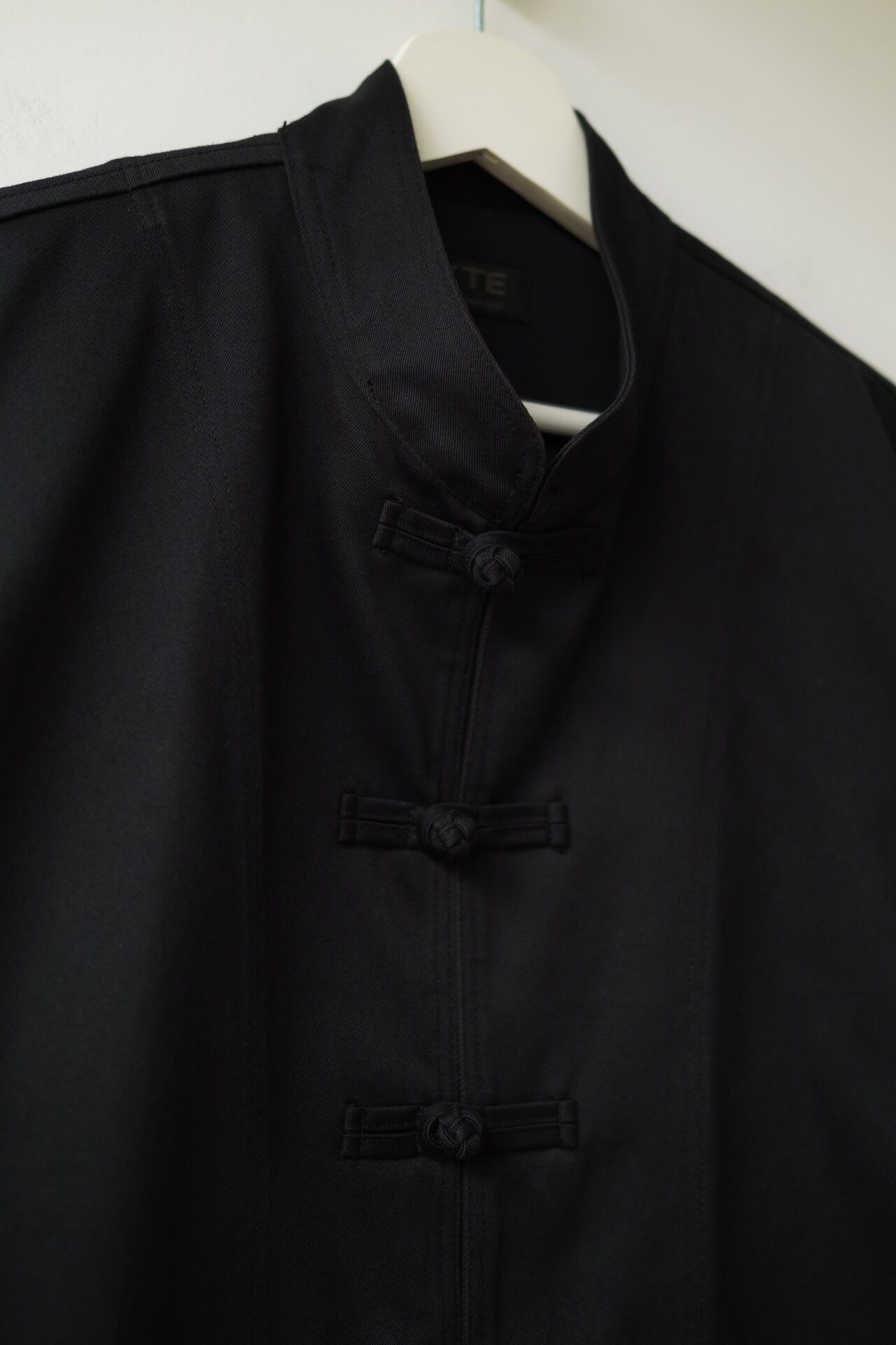 Yohji Yamamoto S'yte Chinese Knot Jacket — detail
