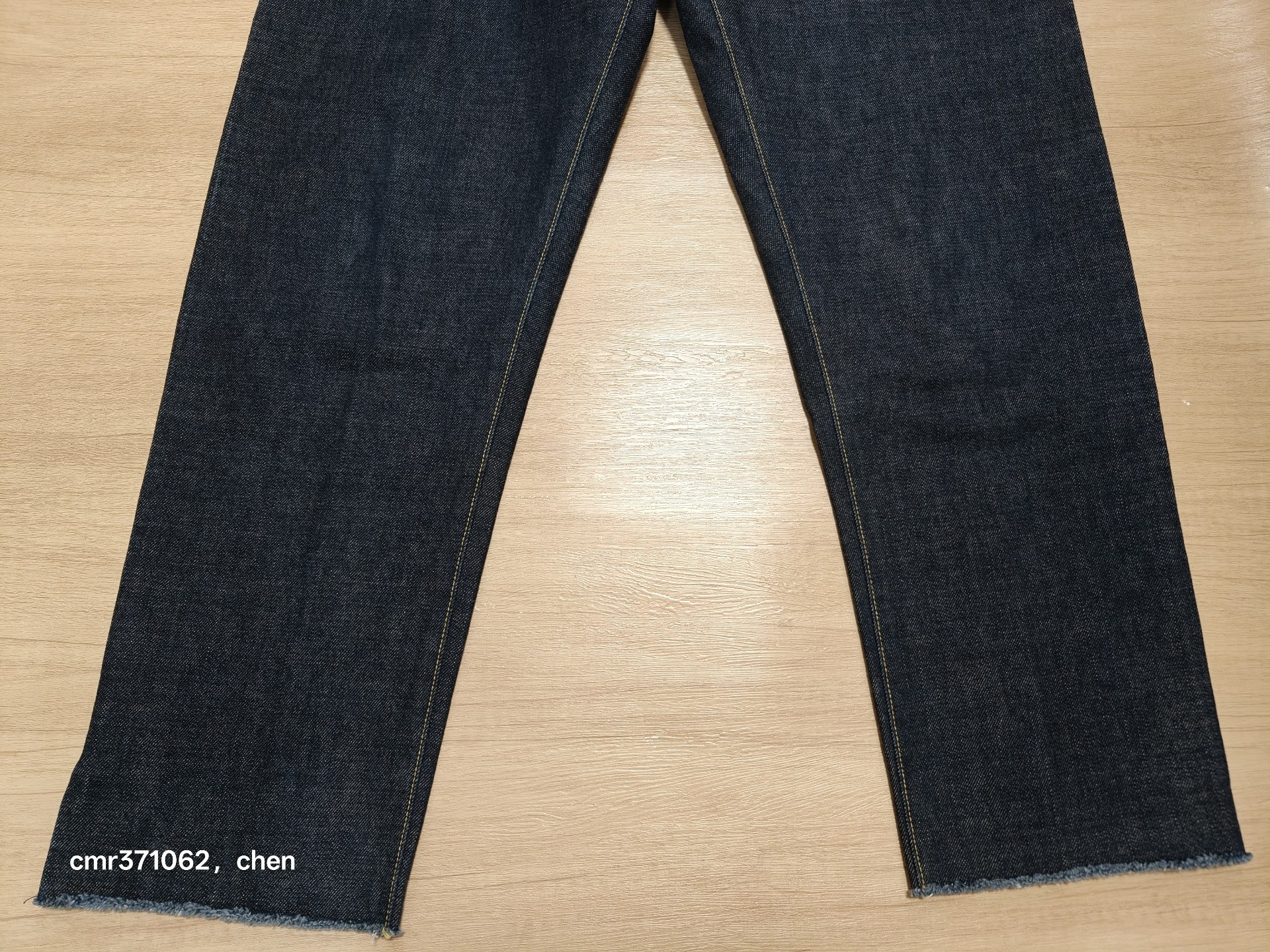 Visvim 21AW Spot Journeyman Raw Denim Pants — back