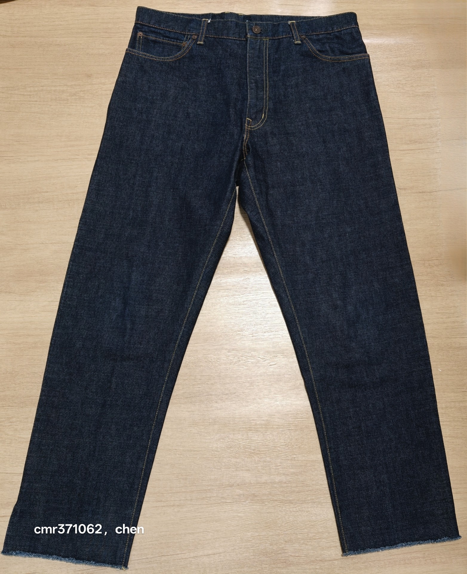 Visvim 21AW Spot Journeyman Raw Denim Pants