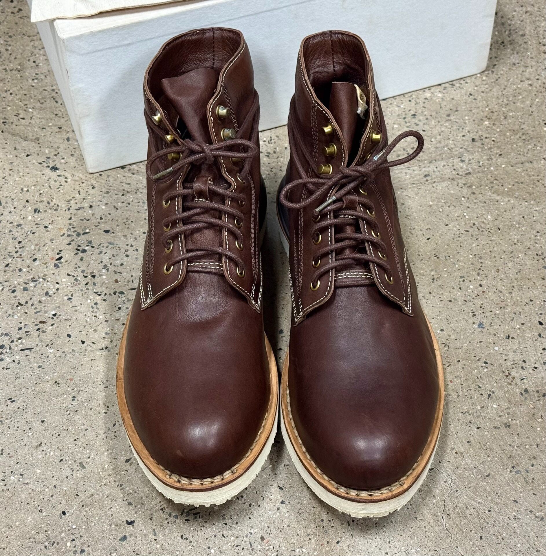 Visvim Virgil Boots Folk — front