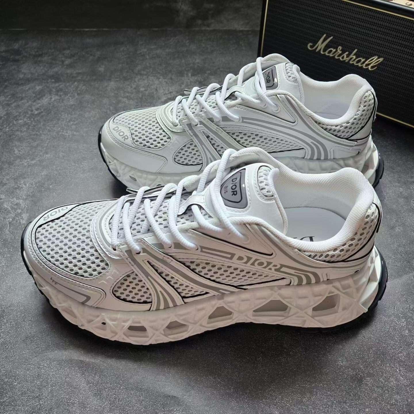 Dior B35 White Sneakers Size 42