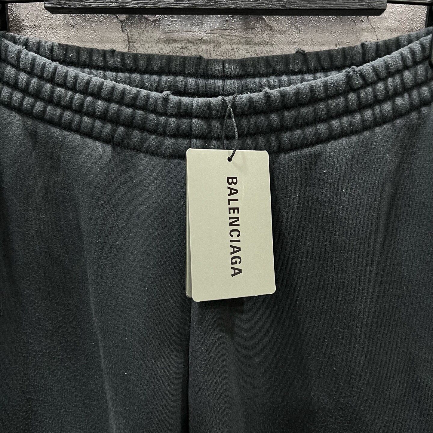 Balenciaga 24FW Planet Earth Baggy Sweatpants — detail