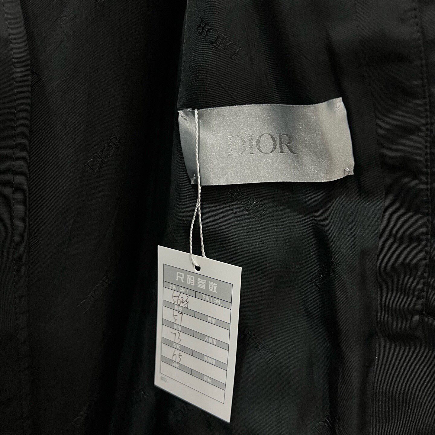 Dior 1947 Embroidered Bomber Jacket — back