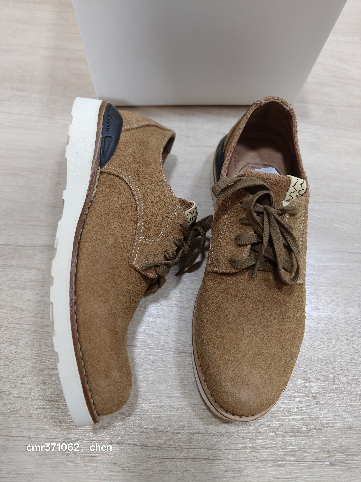 Visvim 20SS Virgil Plain Toe-Folk Shoes — front
