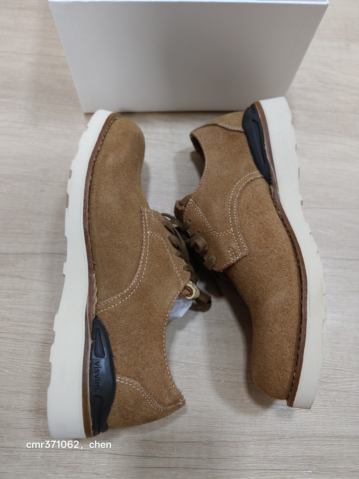 Visvim 20SS Virgil Plain Toe-Folk Shoes — back